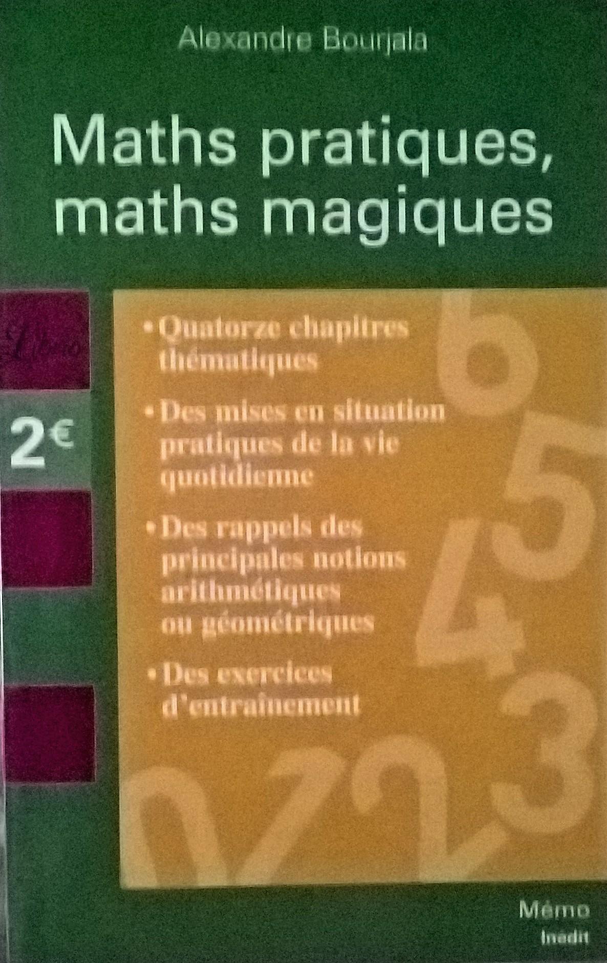 troc de troc maths pratiques, maths magiques - librio image 0