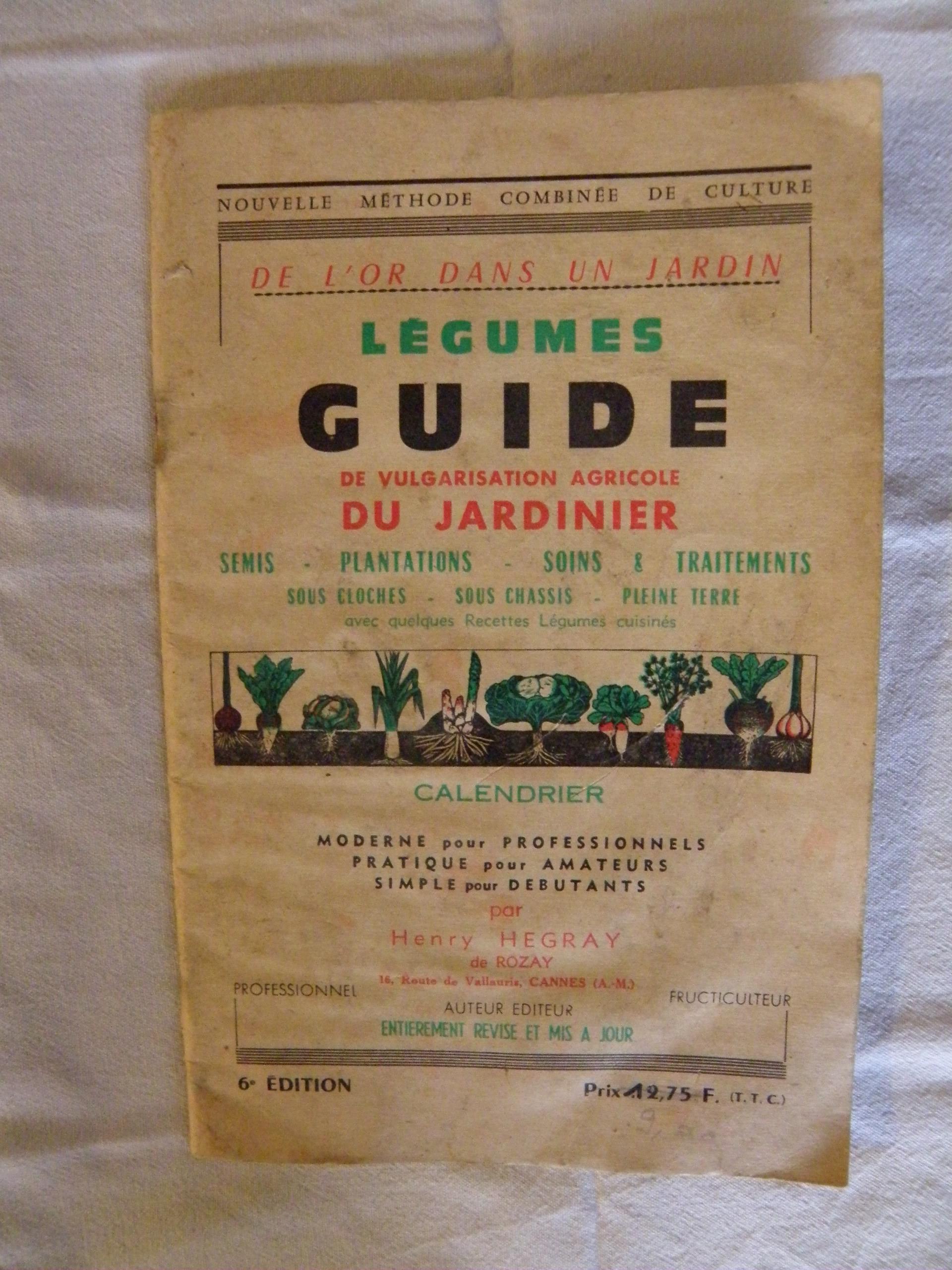 troc de troc petit livret, guide de jardinage 1964 image 0