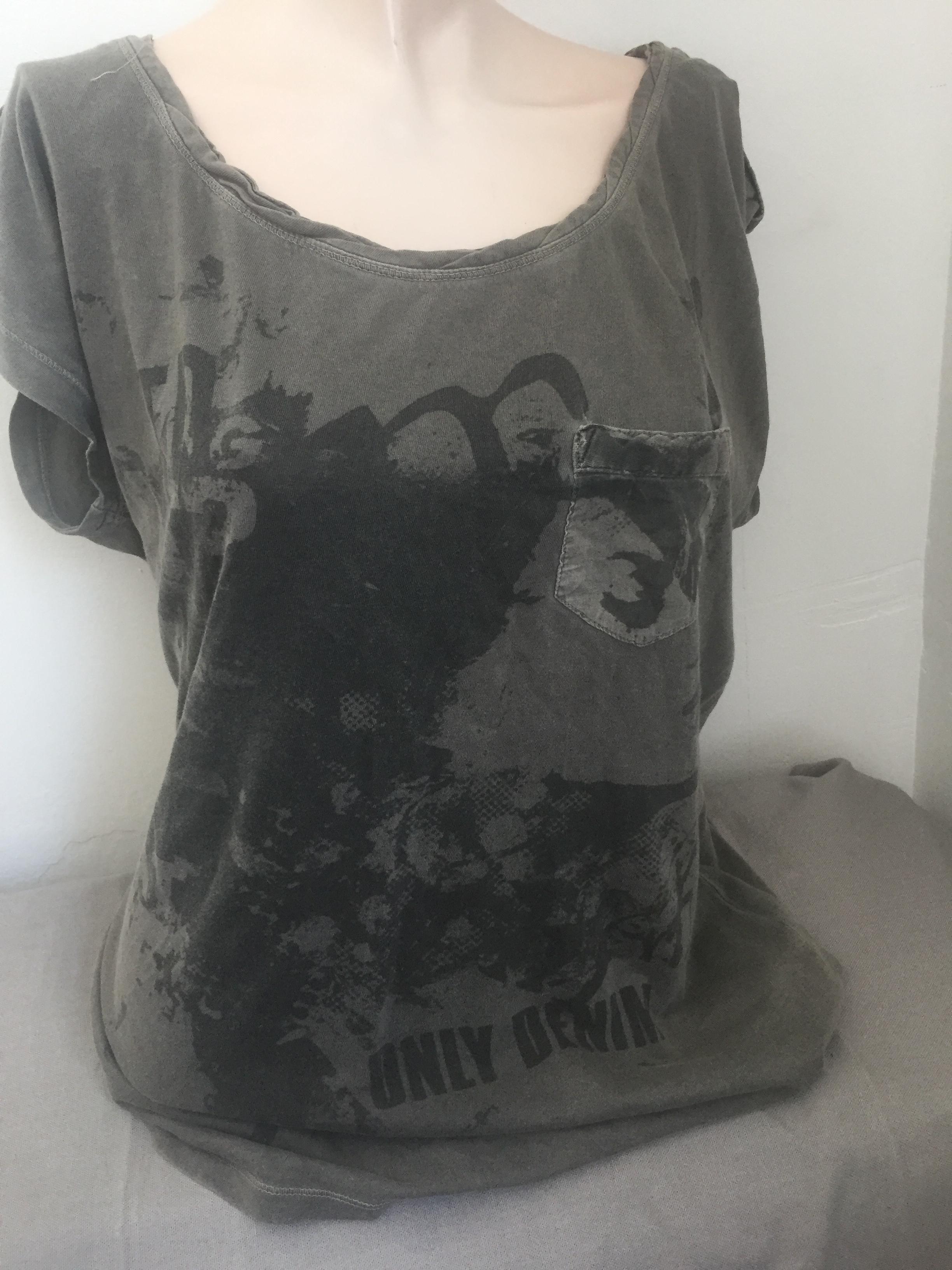 troc de troc tee shirt gris only image 0