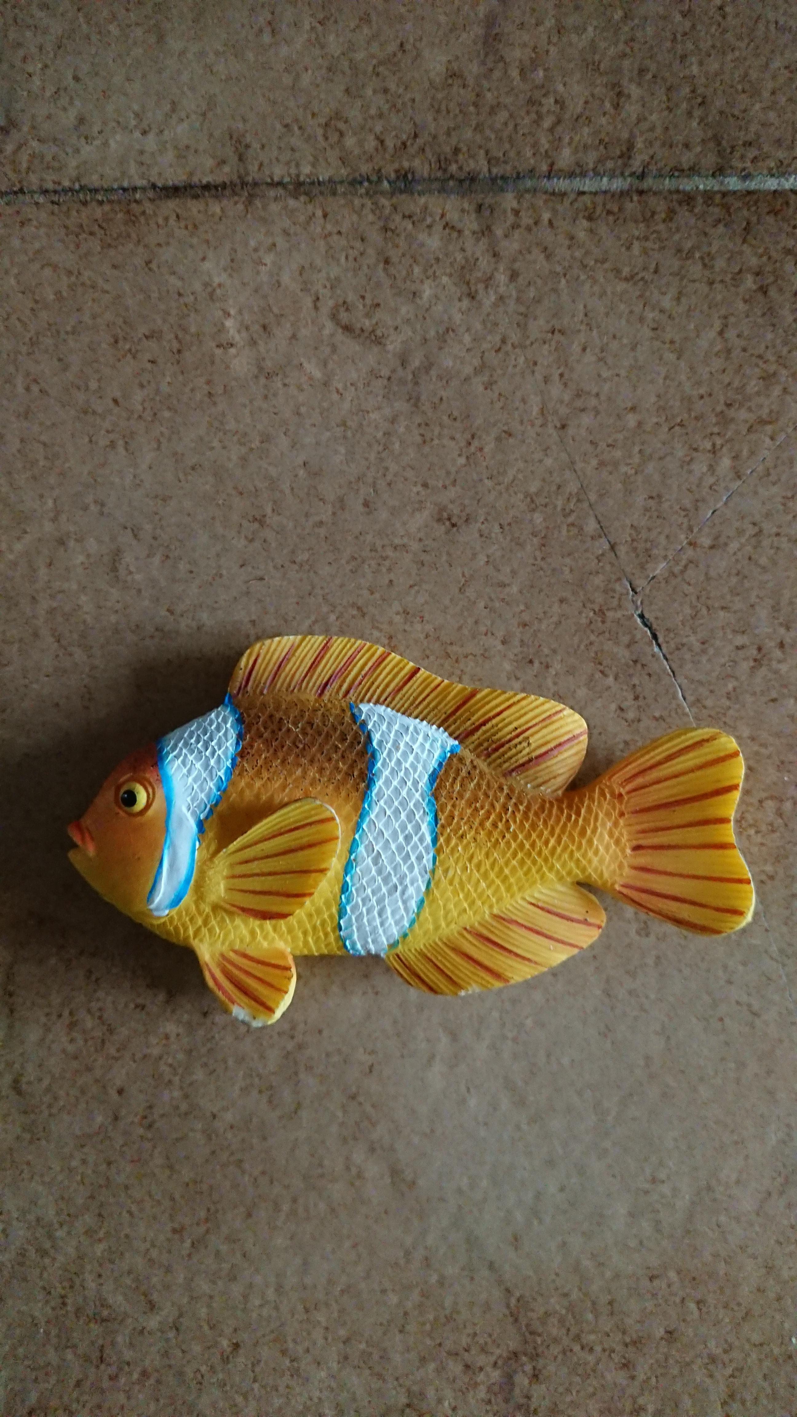 troc de troc magnet poisson jaune image 0