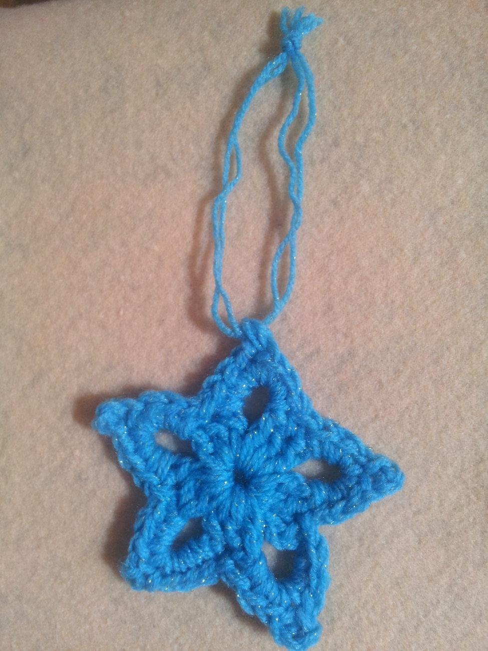 troc de troc etoile au crochet faite main #3 image 0