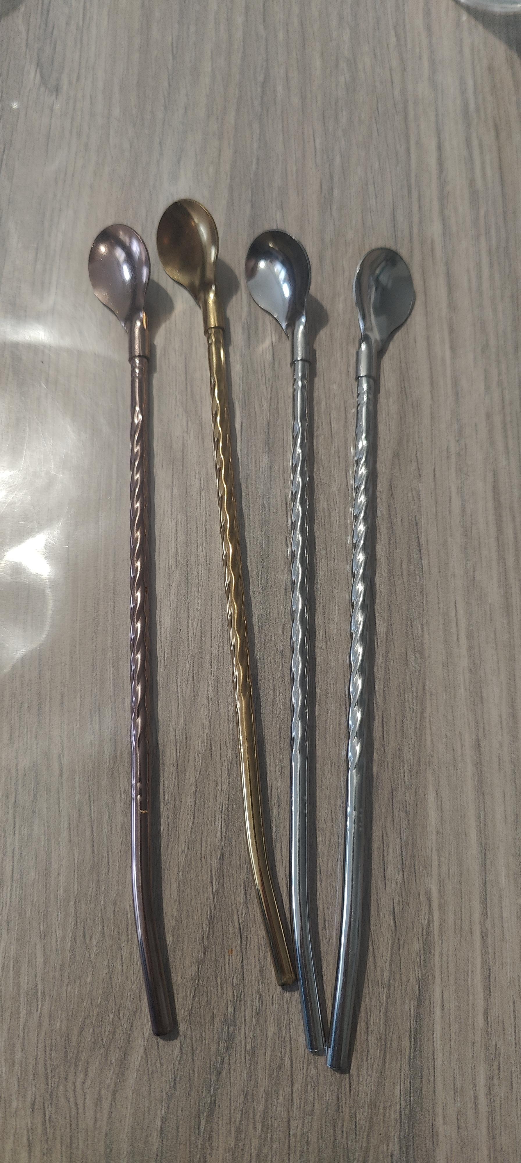 troc de troc 4 pailles en métal image 0