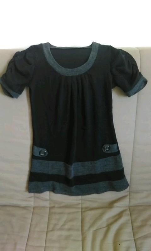 troc de troc réservé haut noir et gris taille 38 image 0