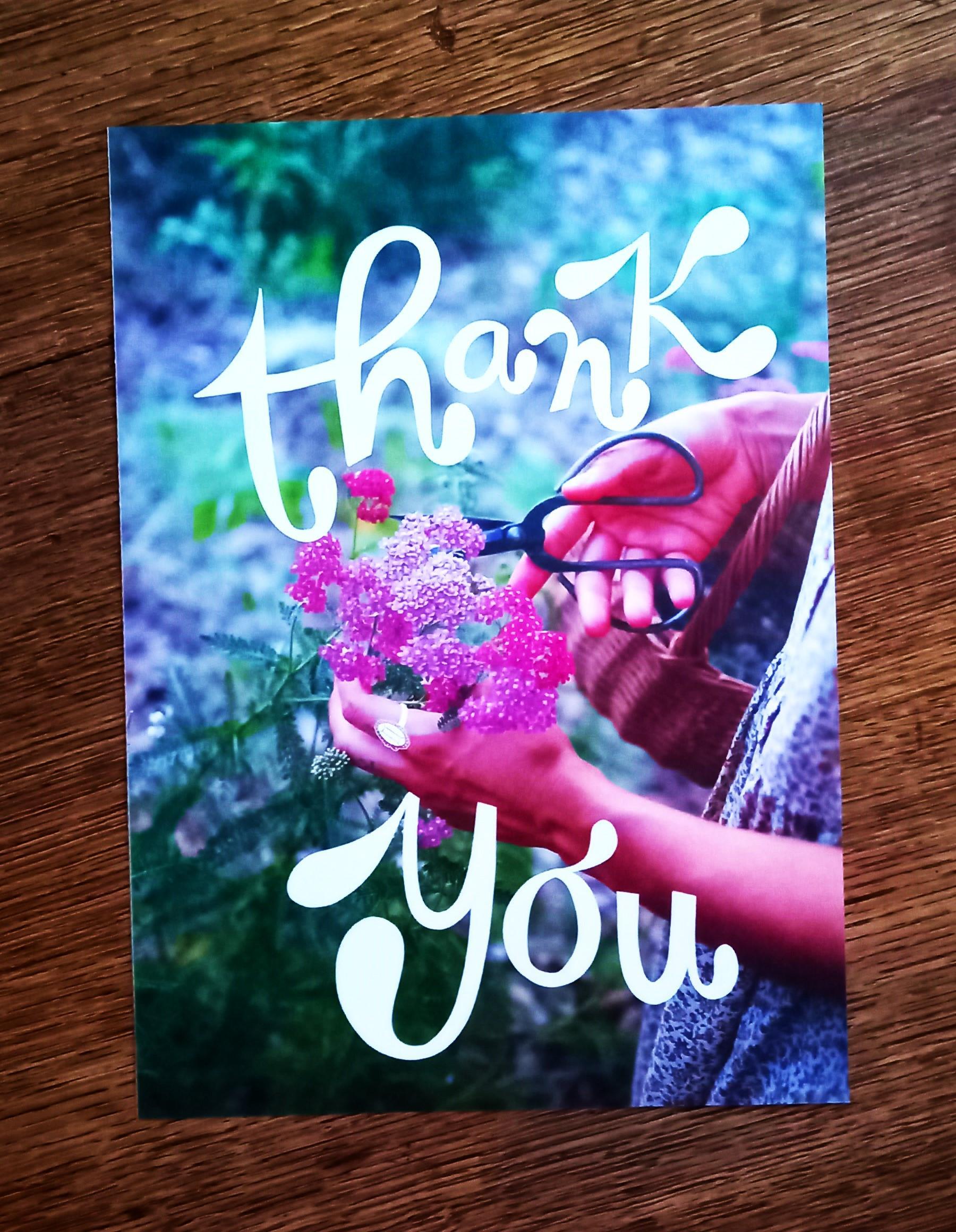 troc de troc affiche "thank you". image 0