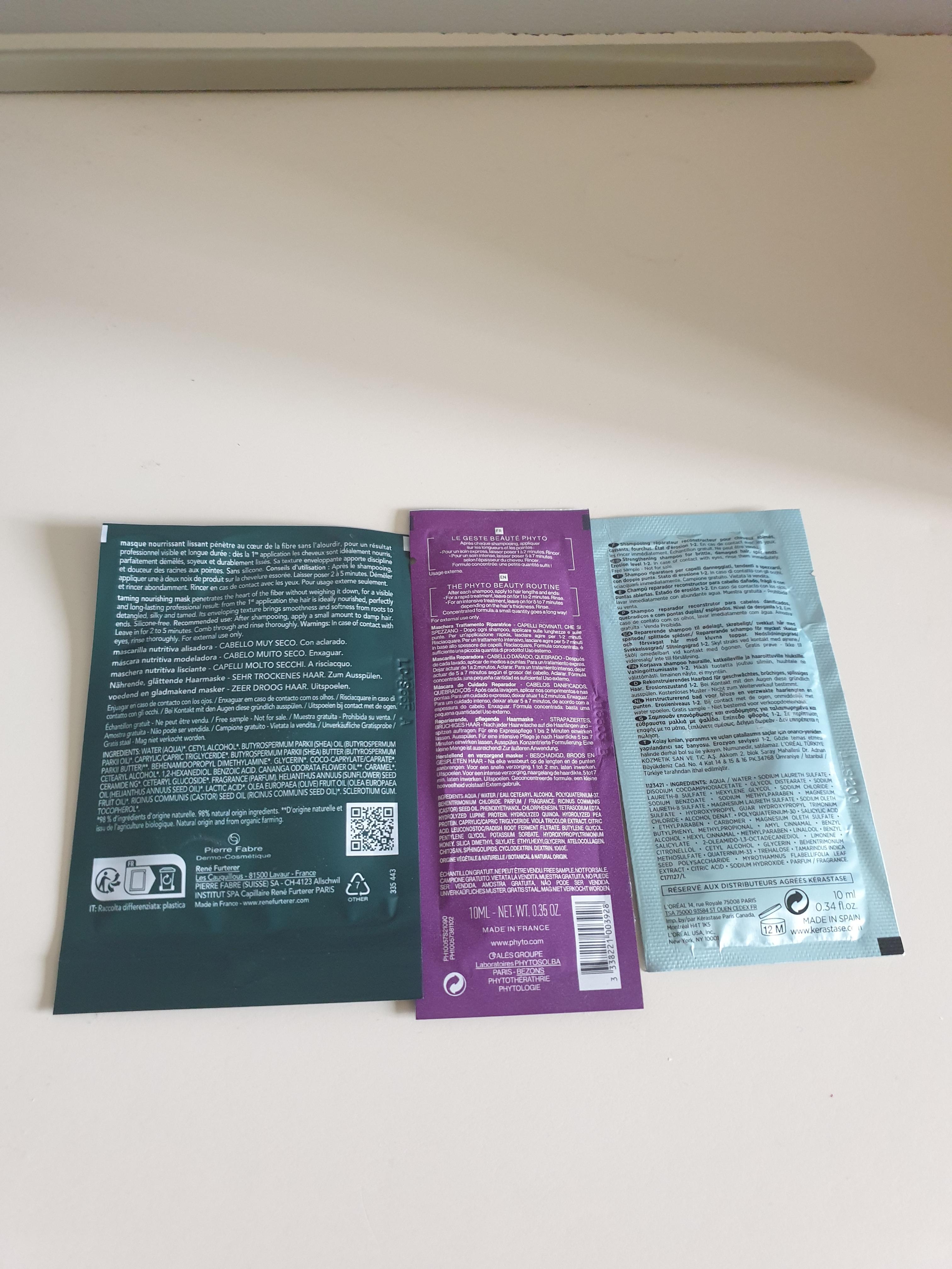 troc de troc réservé_lot de 3 échantillons image 1