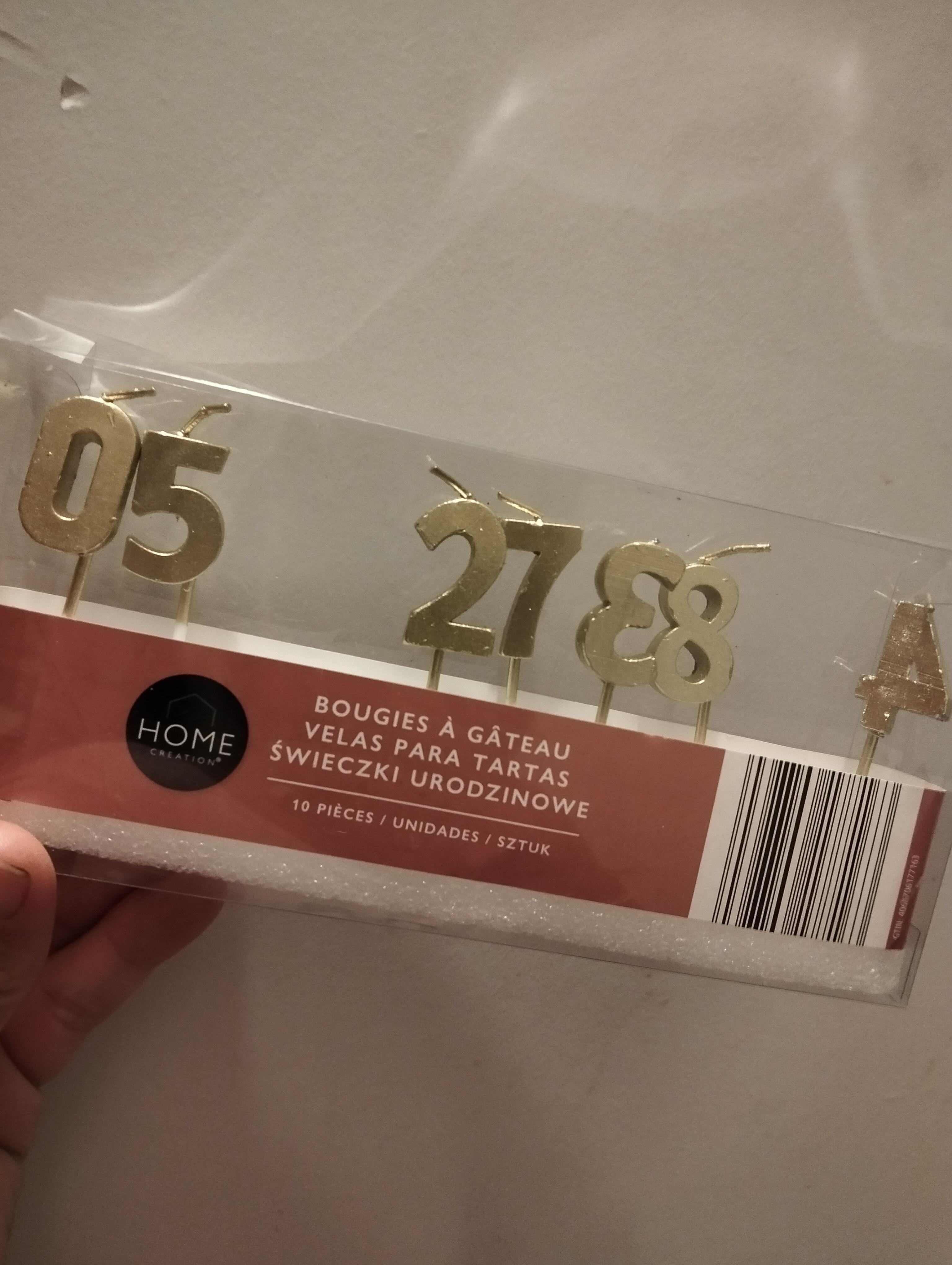 troc de troc bougie chiffre image 0