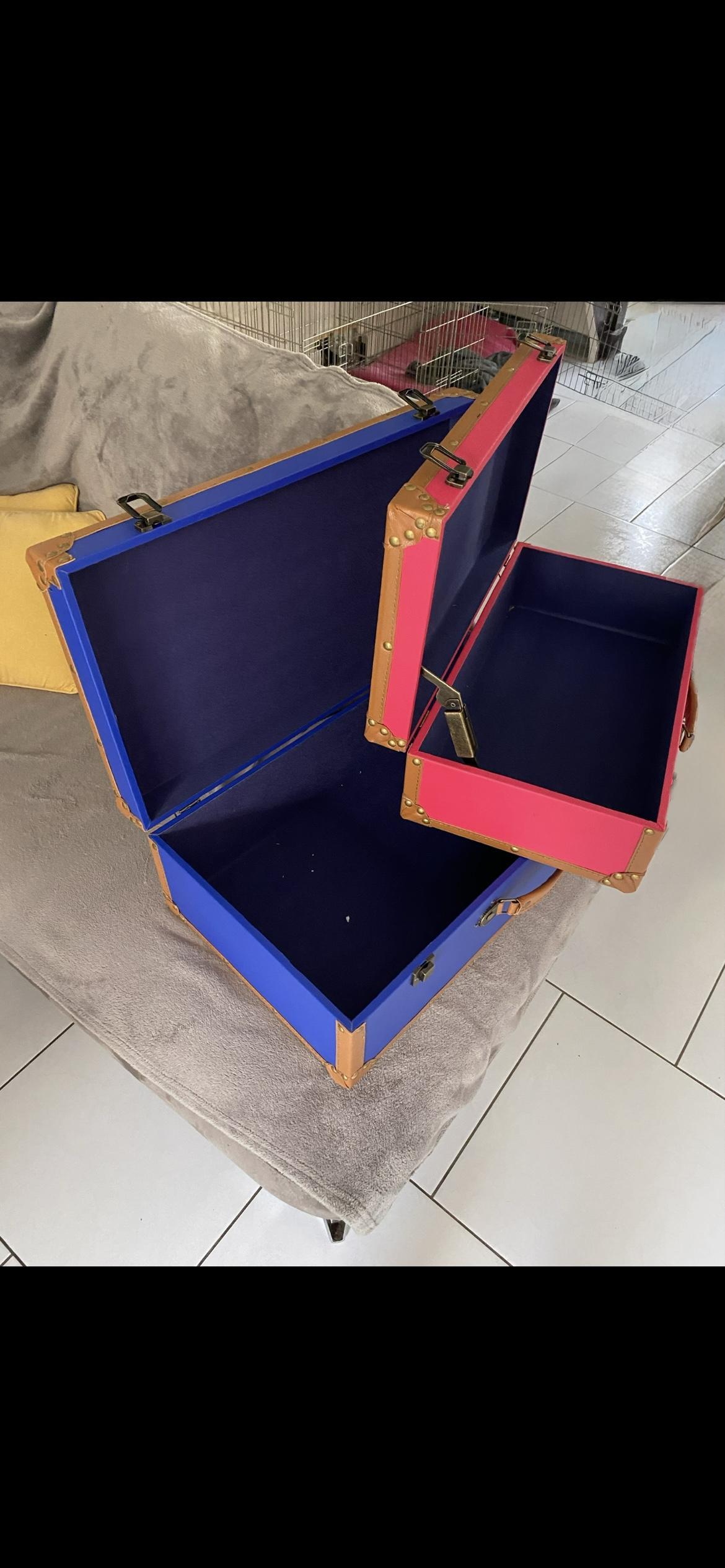 troc de troc 2 valises décoratives neuves image 0