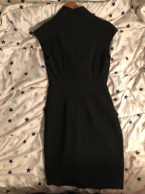 troc de troc robe noire sans manches grand col zara taille s image 1