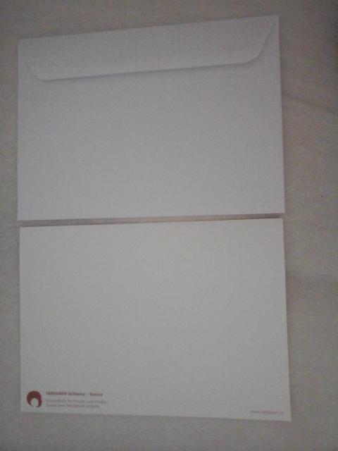 troc de troc grande carte tournesol & son enveloppe blanche image 2