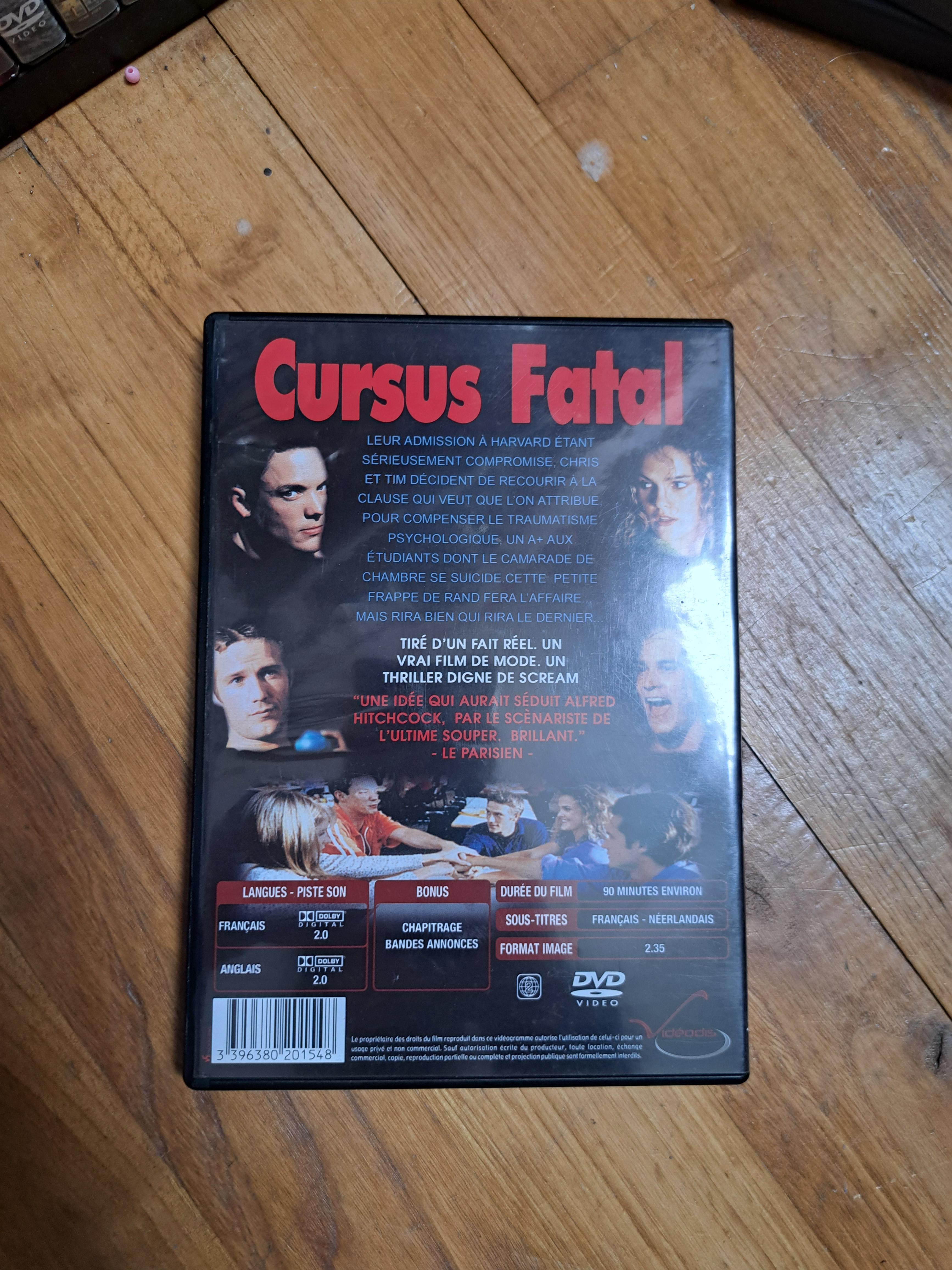 troc de troc dvd cursus fatal image 1