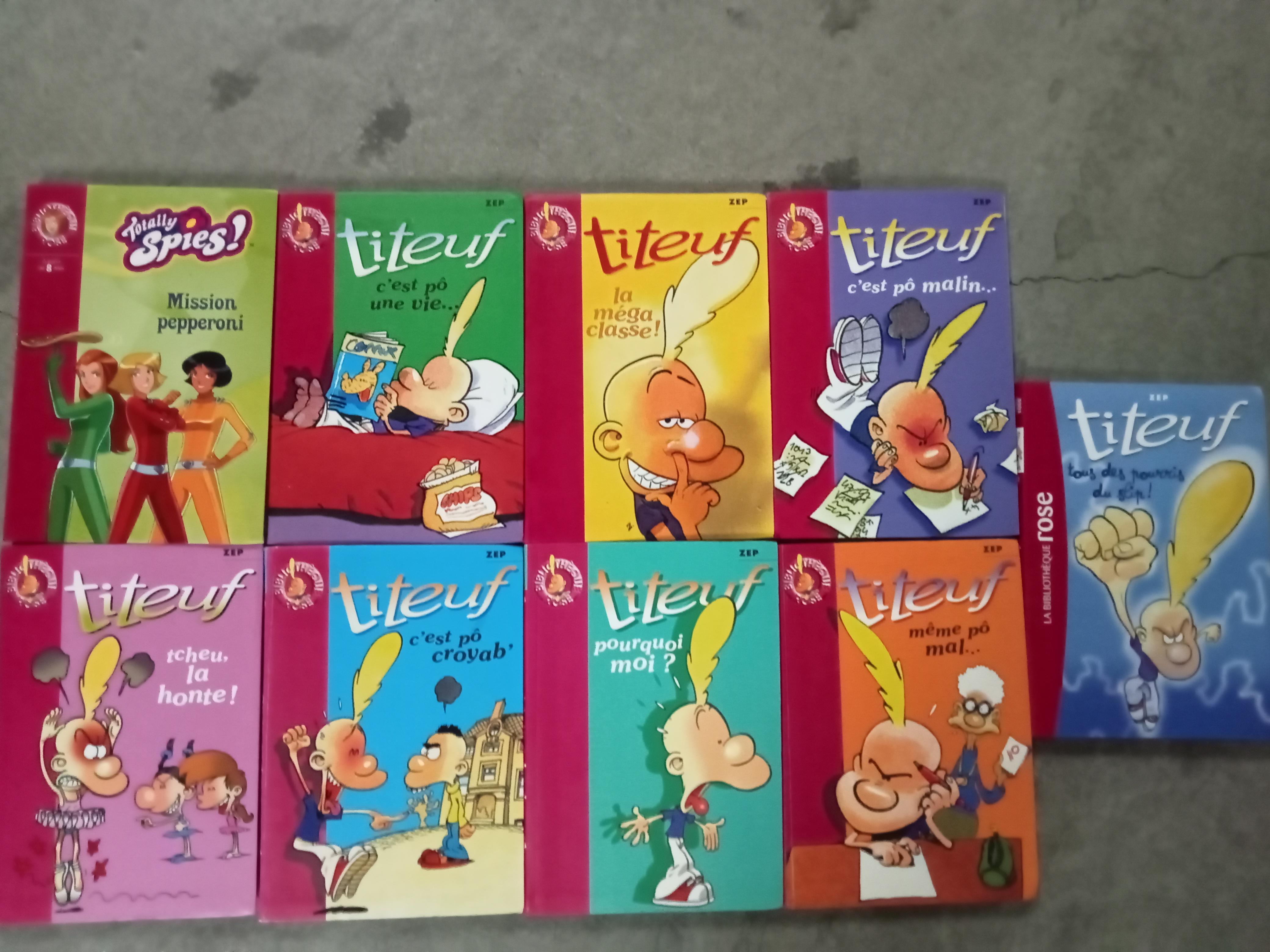 troc de troc lot de livres titeuf image 1
