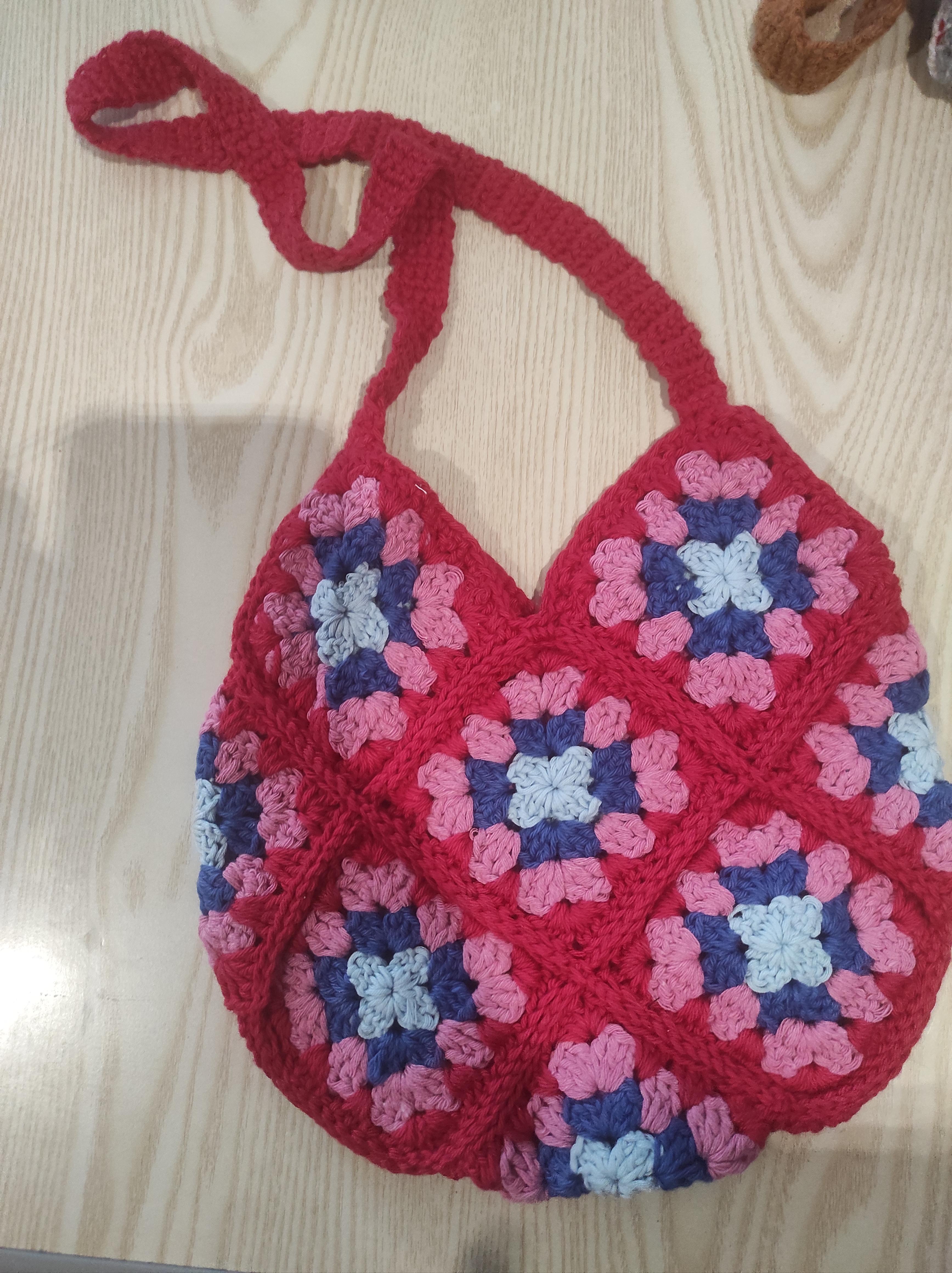 troc de troc sac fille fait main au crochet image 0