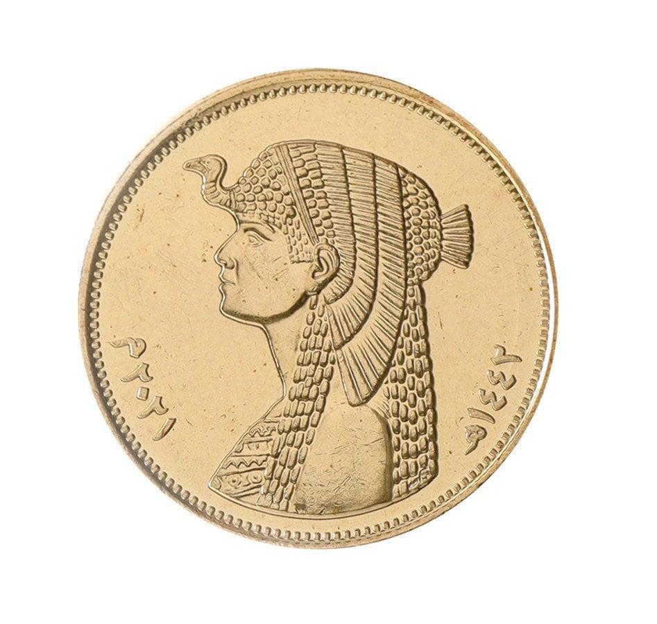 troc de troc numismatique - pièce 50 piastres cléopâtre - Égypte image 0
