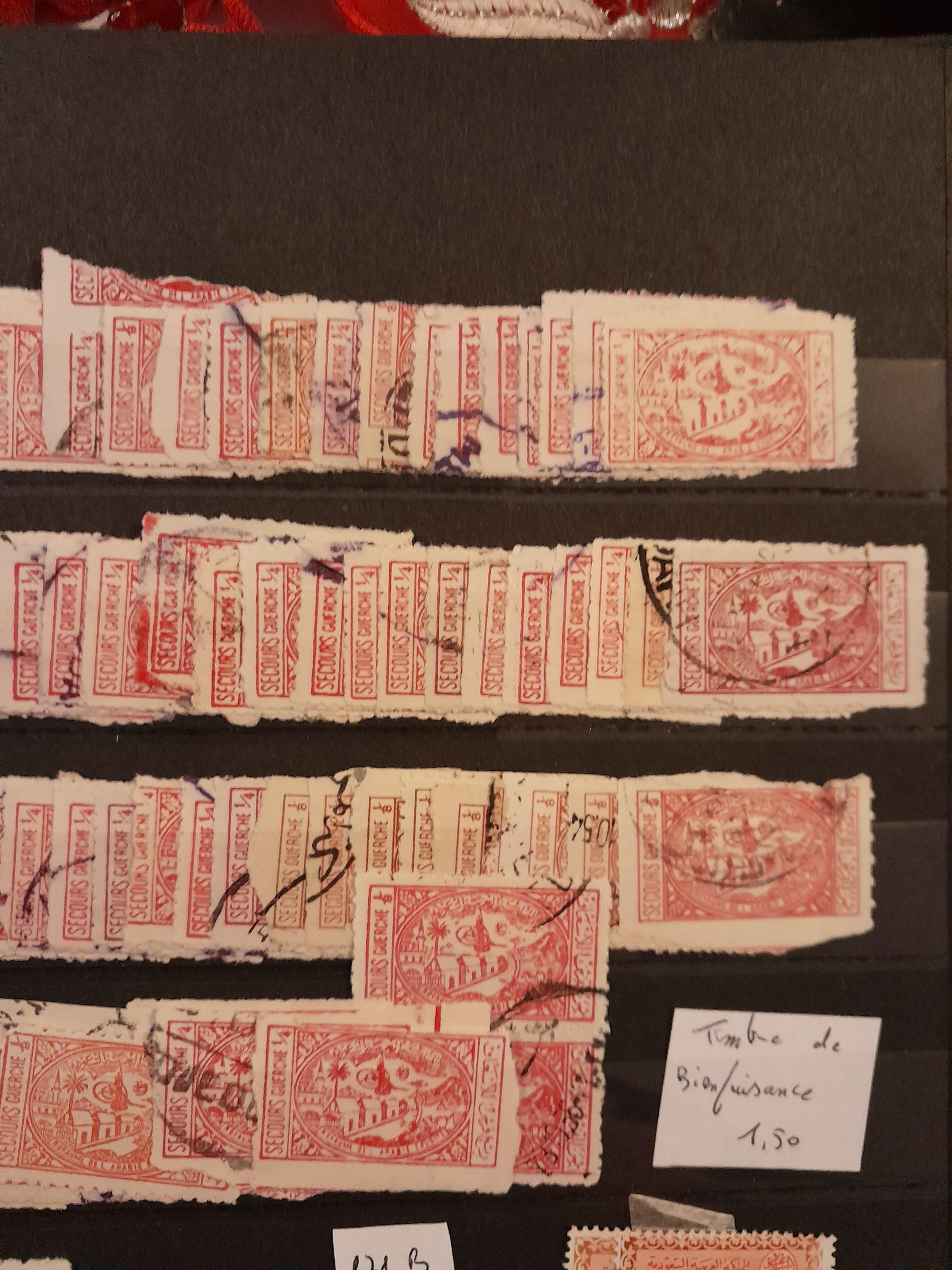 troc de troc echange timbres anciens d'arabie saoudite contre flyers uniquemen image 2