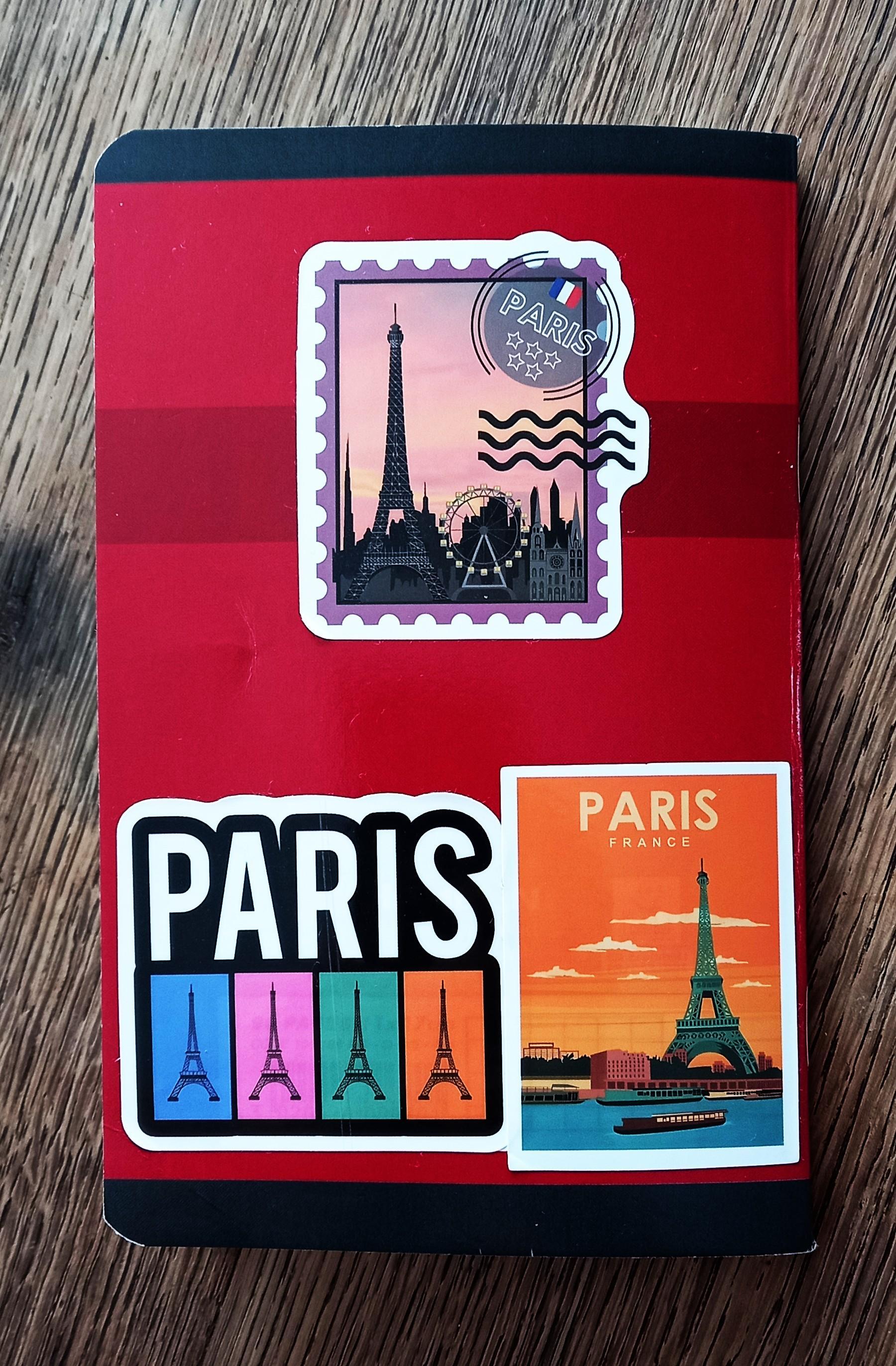 troc de troc carnet customisé "paris". image 1