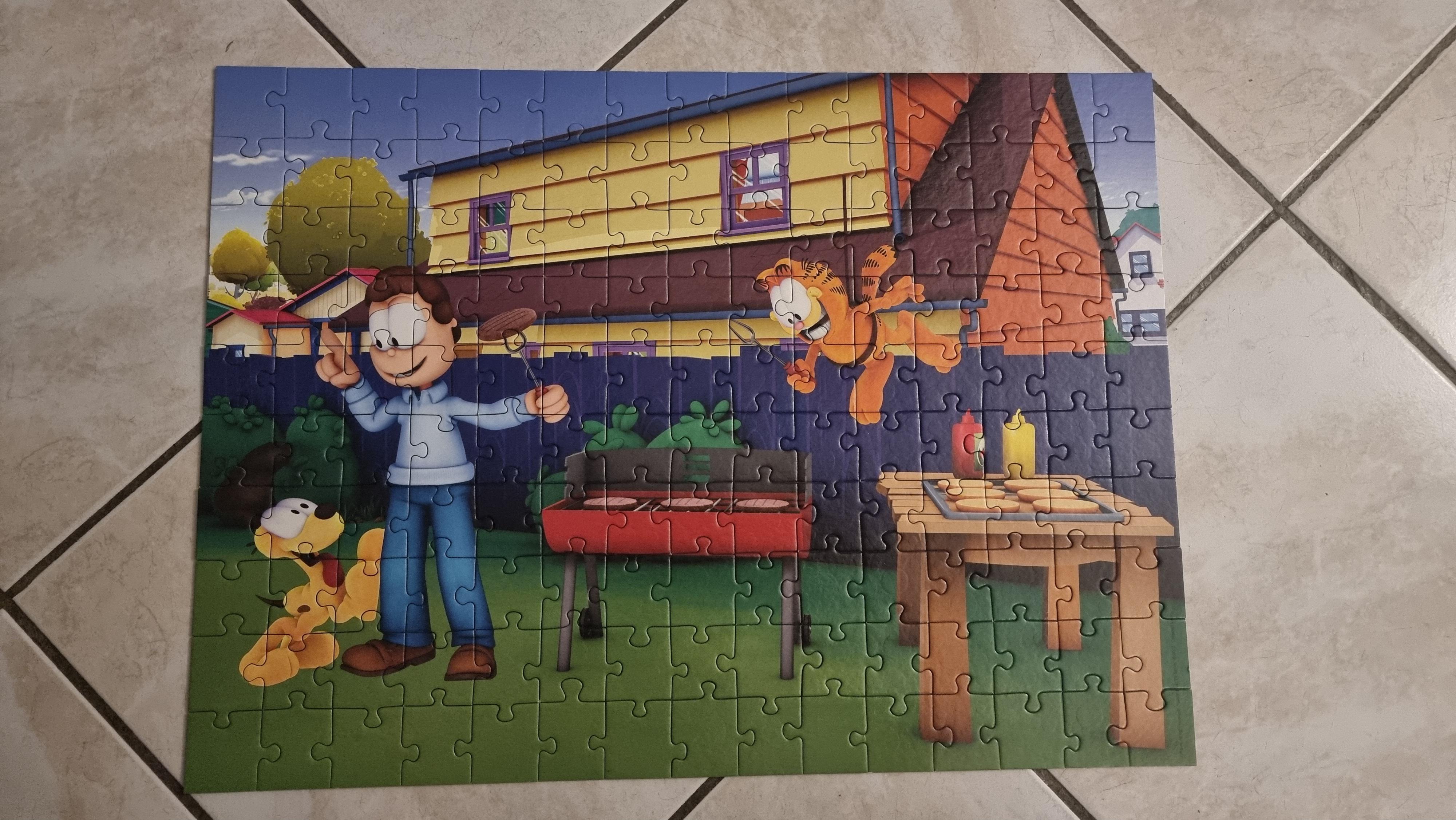 troc de troc puzzle garfield 150 pièces image 1
