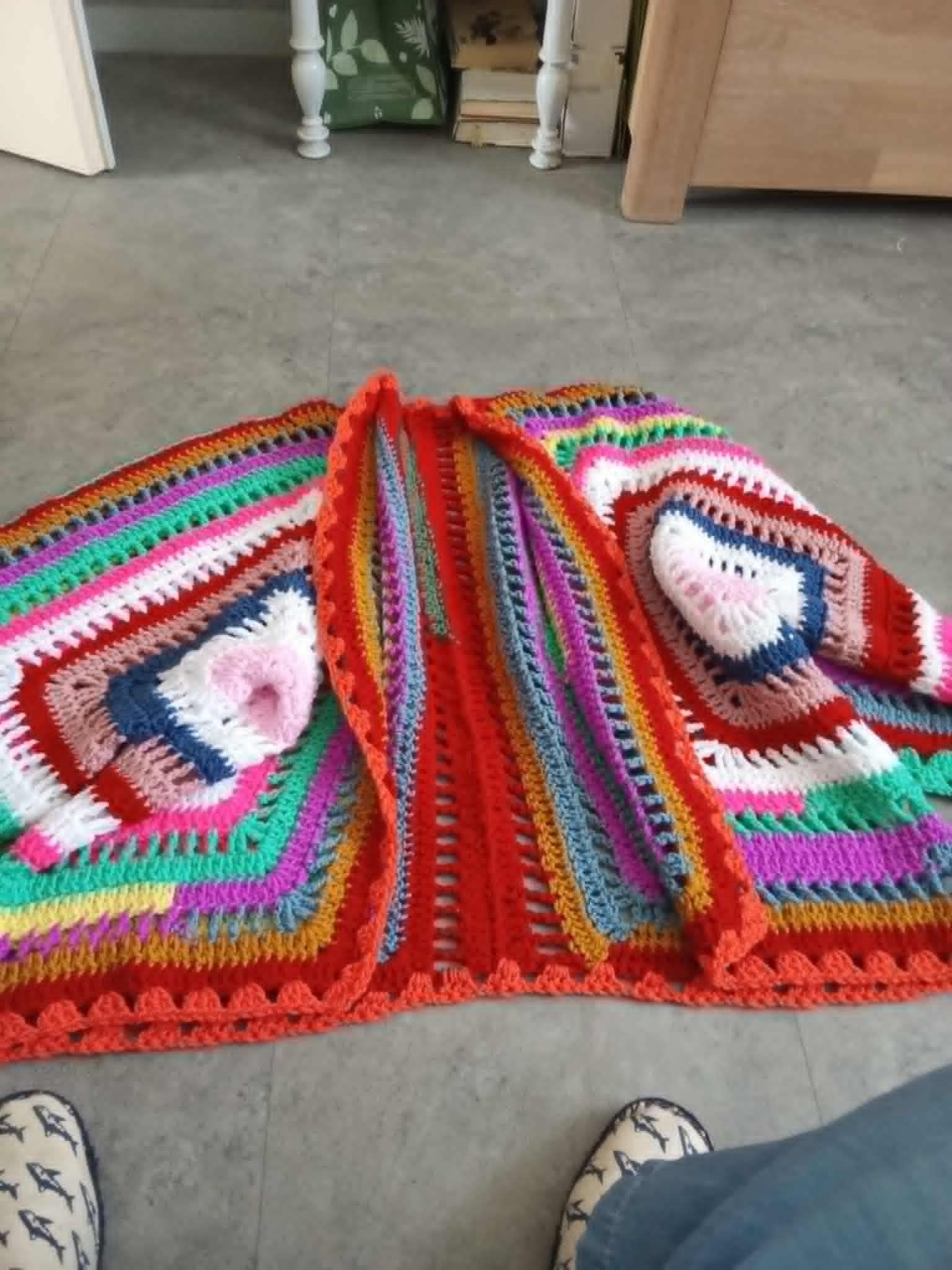 troc de troc très joli lisseuse fait main crochet en taille 48/50 image 0