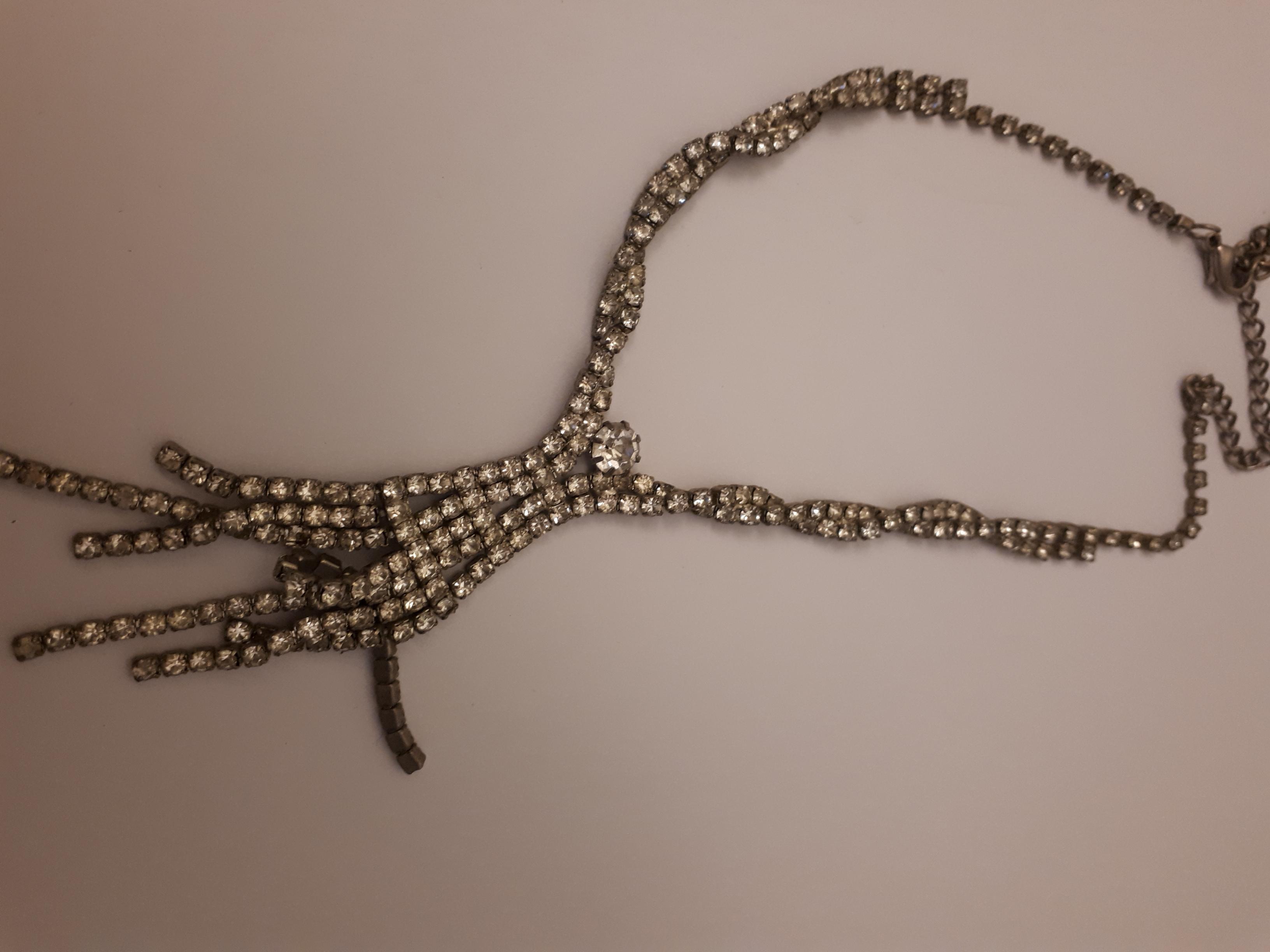 troc de troc collier strass image 0