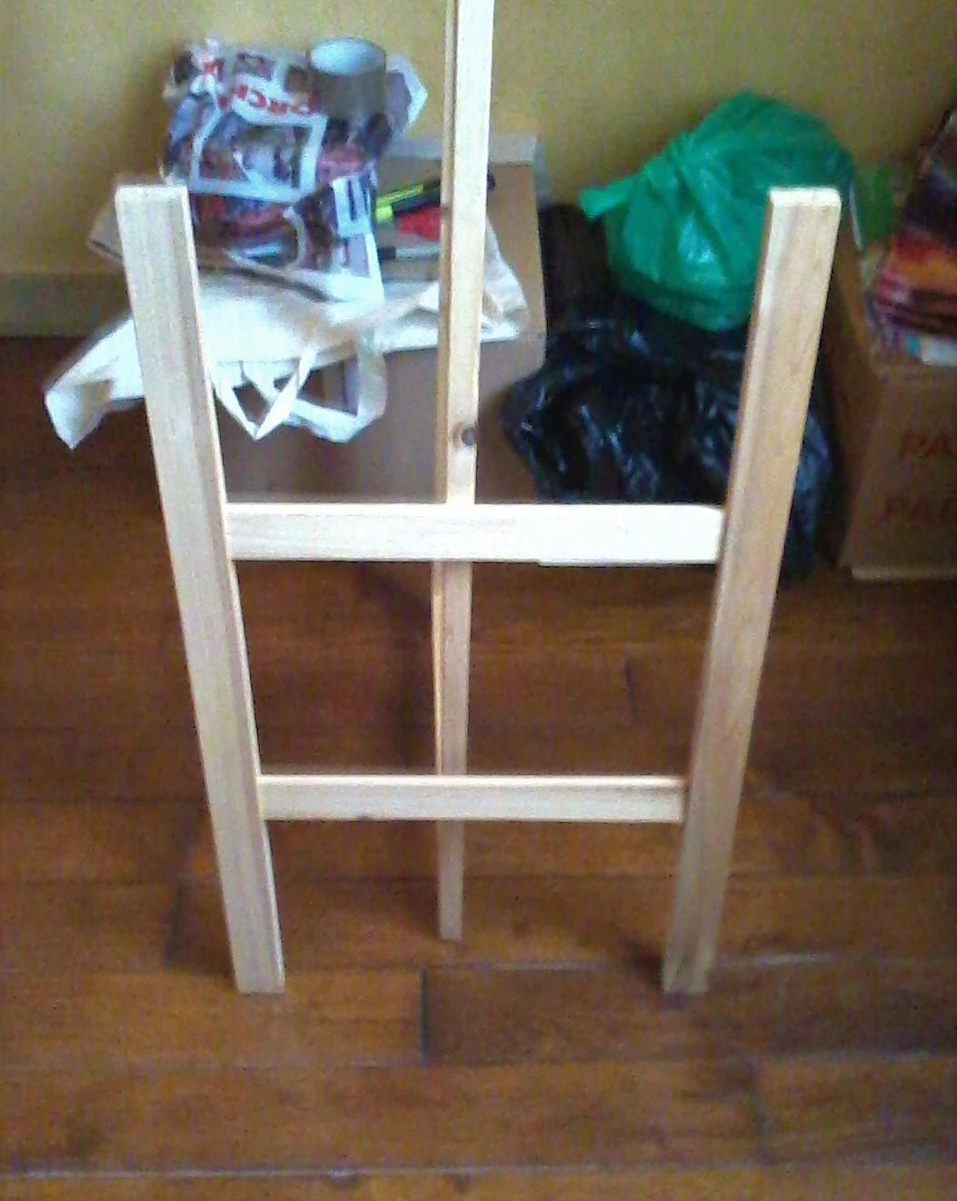 troc de troc urgent..etagere en bois.6 tablettes.1m 70 cm image 2