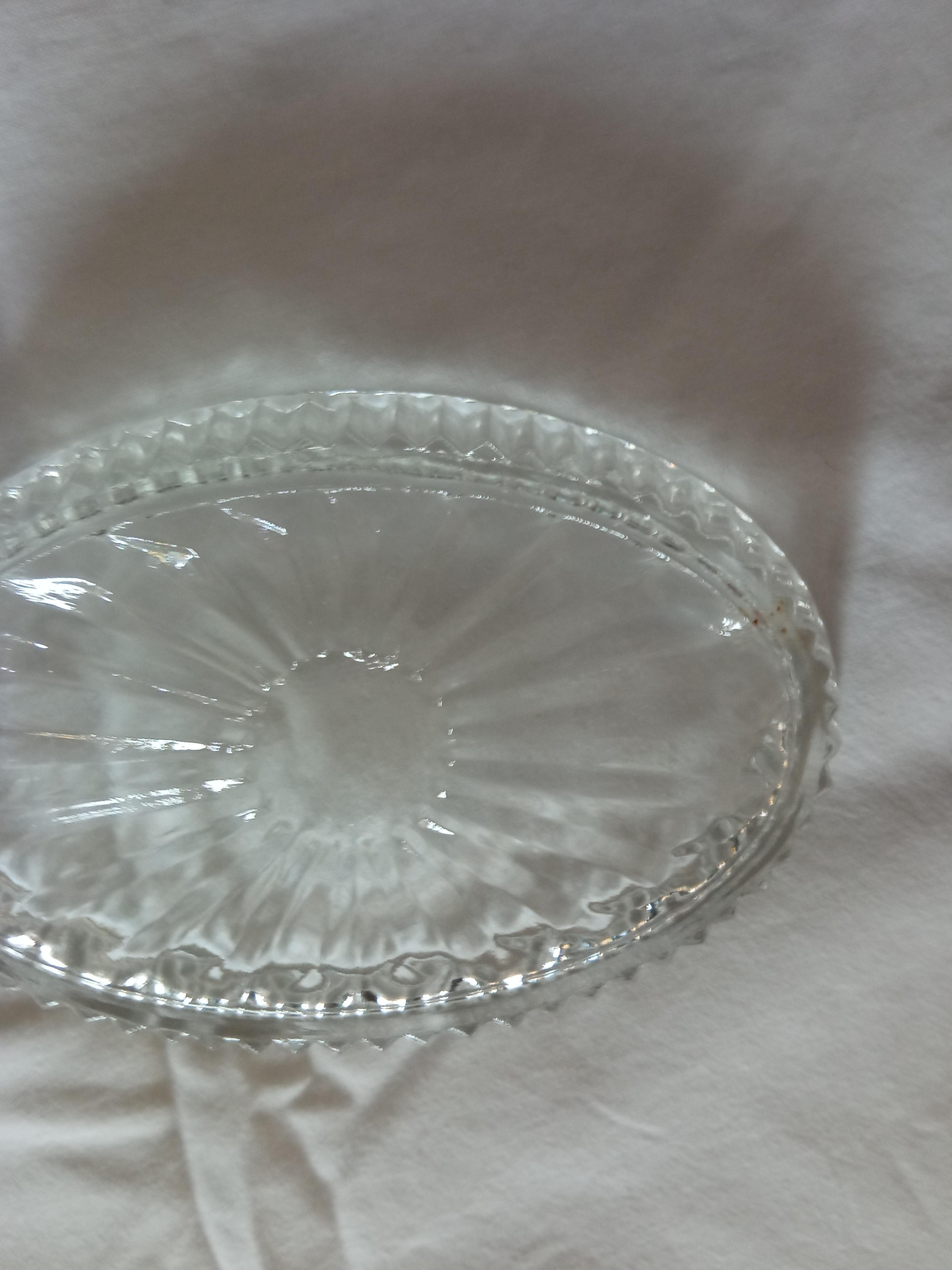 troc de troc beurrier en verre moule image 2