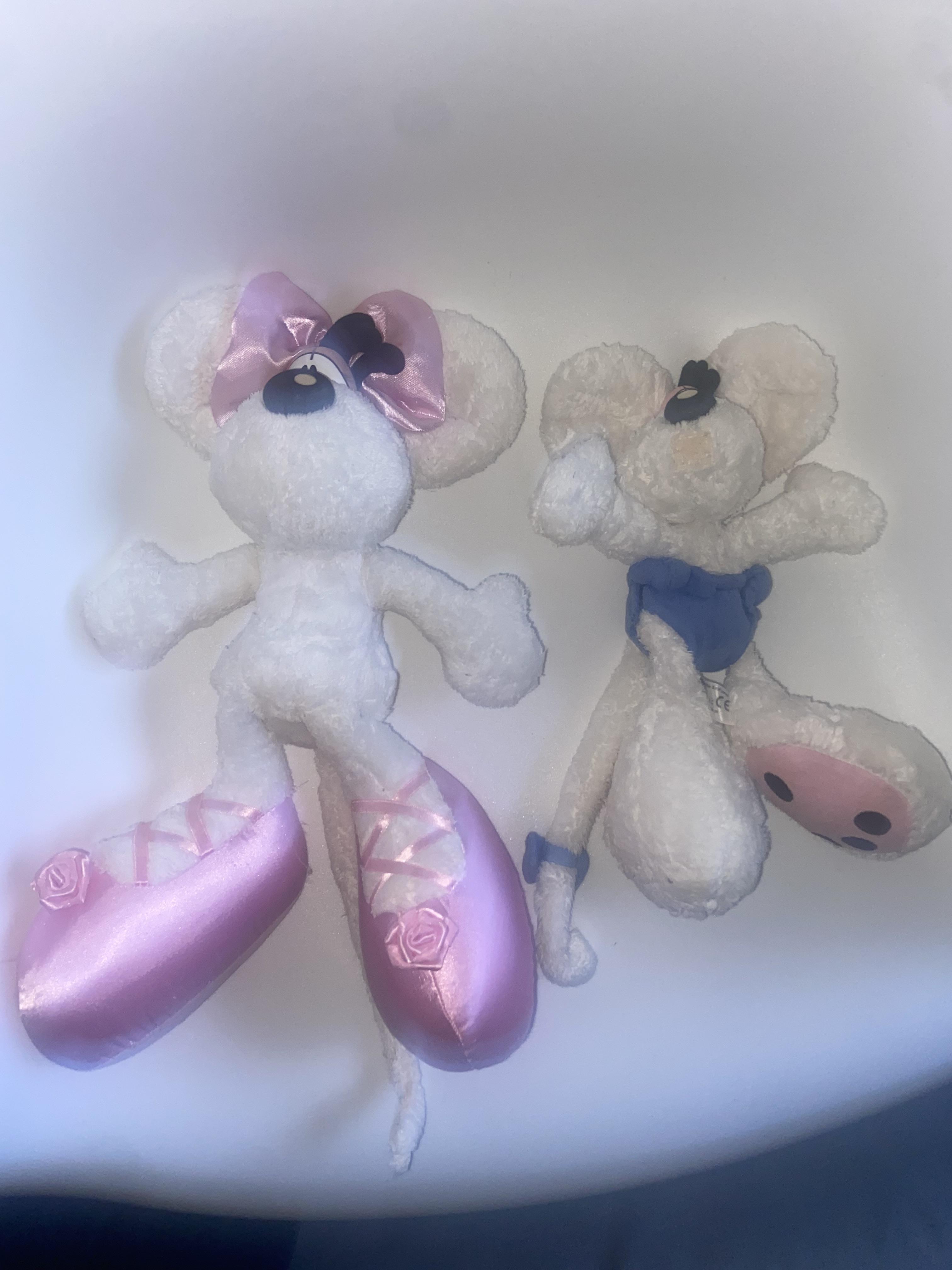 troc de troc lot de 2 peluches diddle image 0