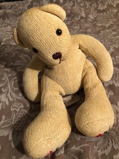 troc de troc nounours rich 20cm assis 3 ans et + image 1