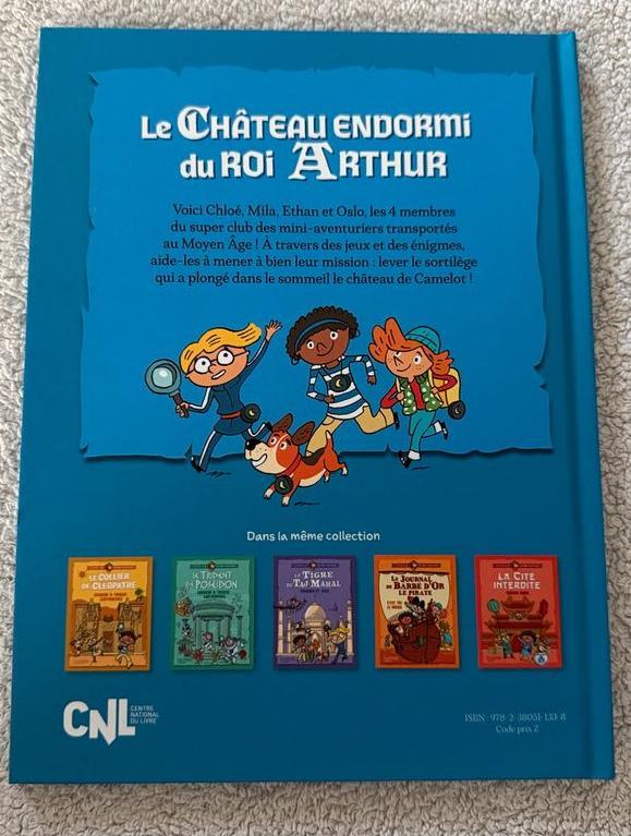 troc de troc l.jeunesse - la château endormi du roi arthur - mcdo image 1