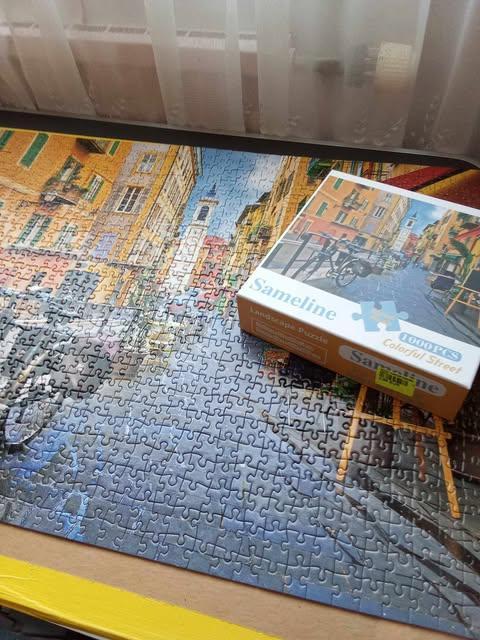 troc de troc puzzle 1000 pieces fait 1 fois complet image 0