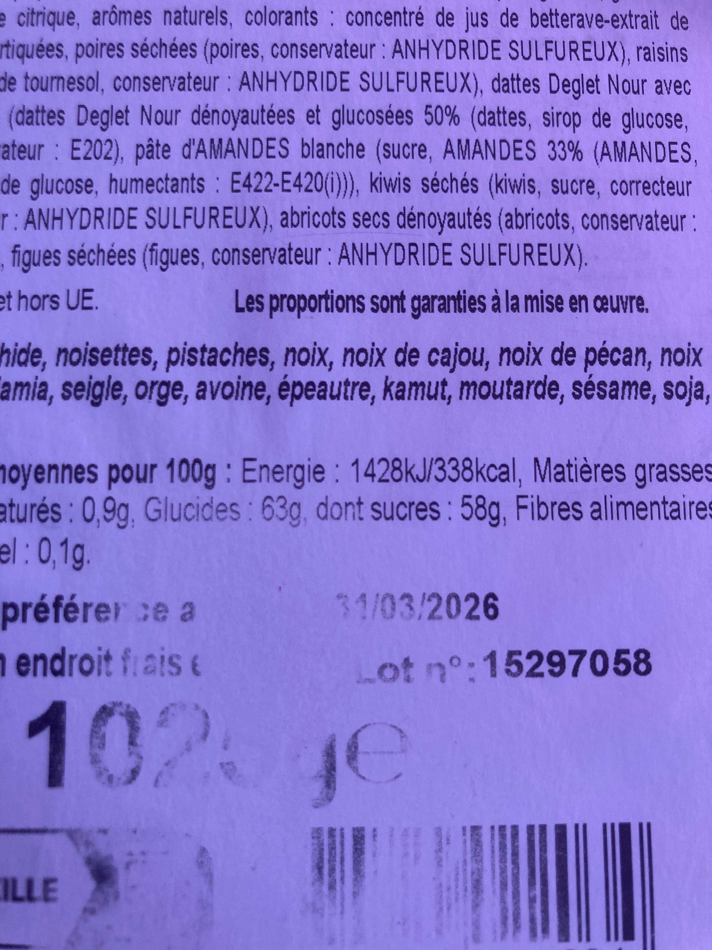 troc de troc plateau de fruits secs image 2