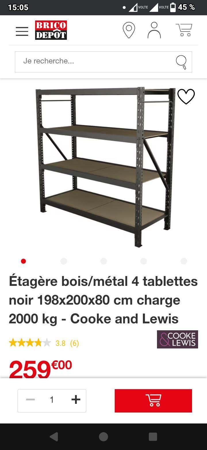 troc de troc Étagère charge lourde image 0