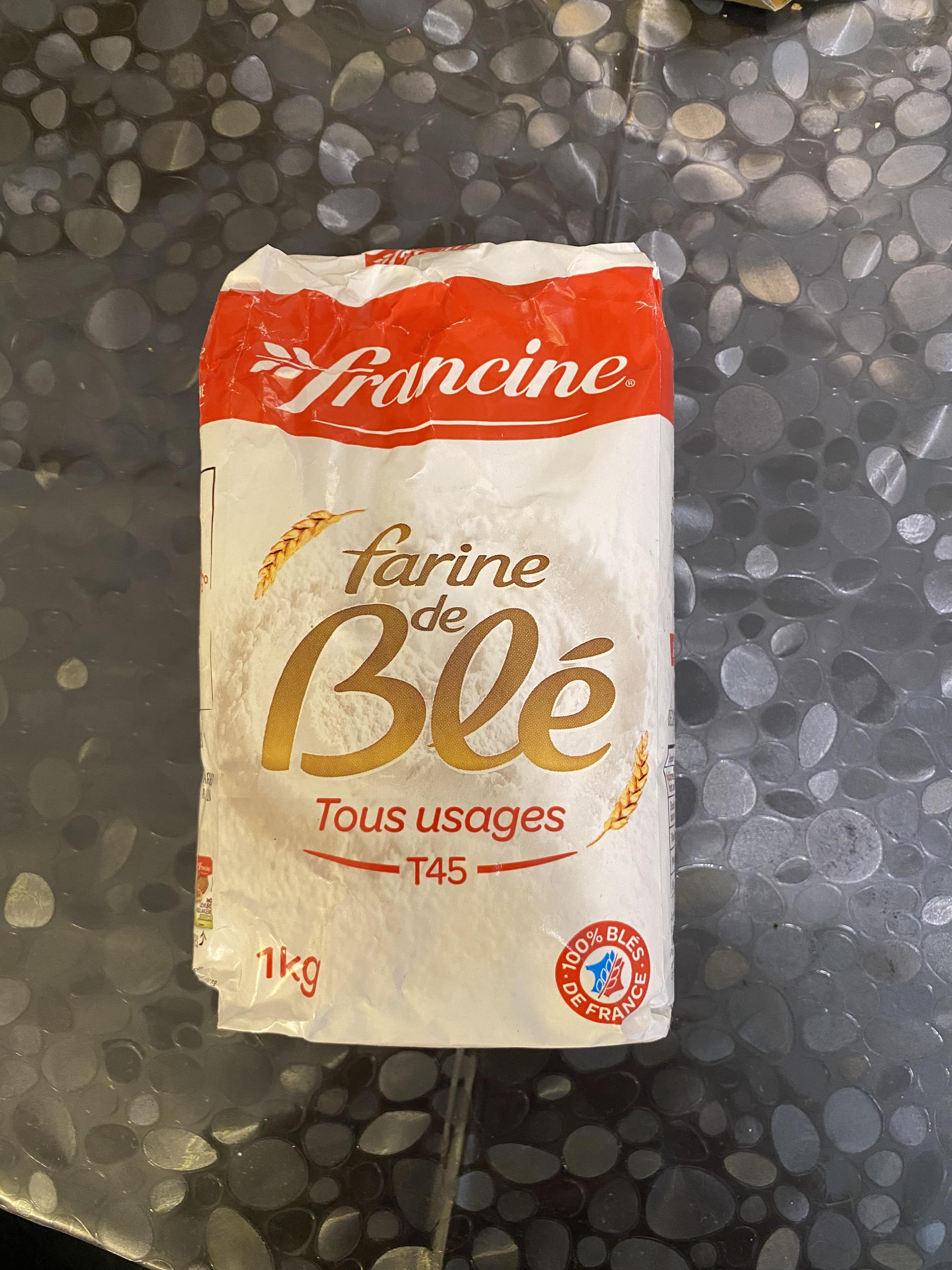 troc de troc 1 kg de farine de marque francine image 0