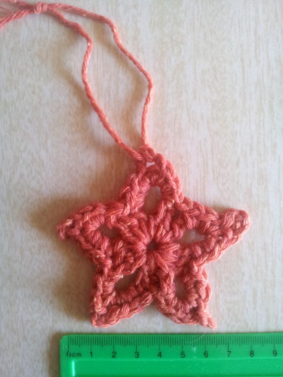 troc de troc etoile au crochet faite main #1 image 1