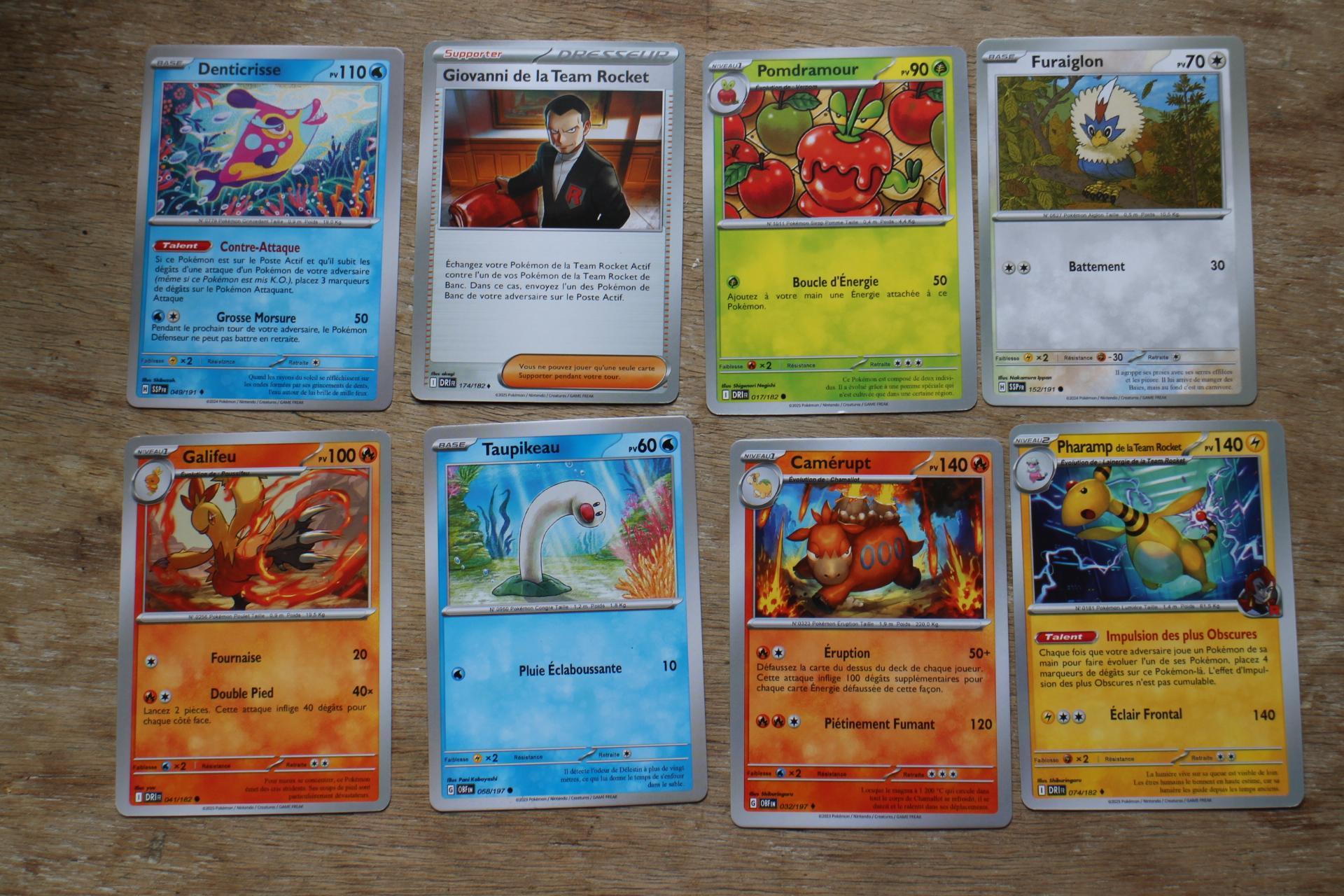troc de troc lot cartes pokemon iv image 1