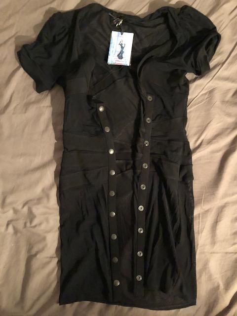 troc de troc robe courte noire transparente taille s catanzaro image 0