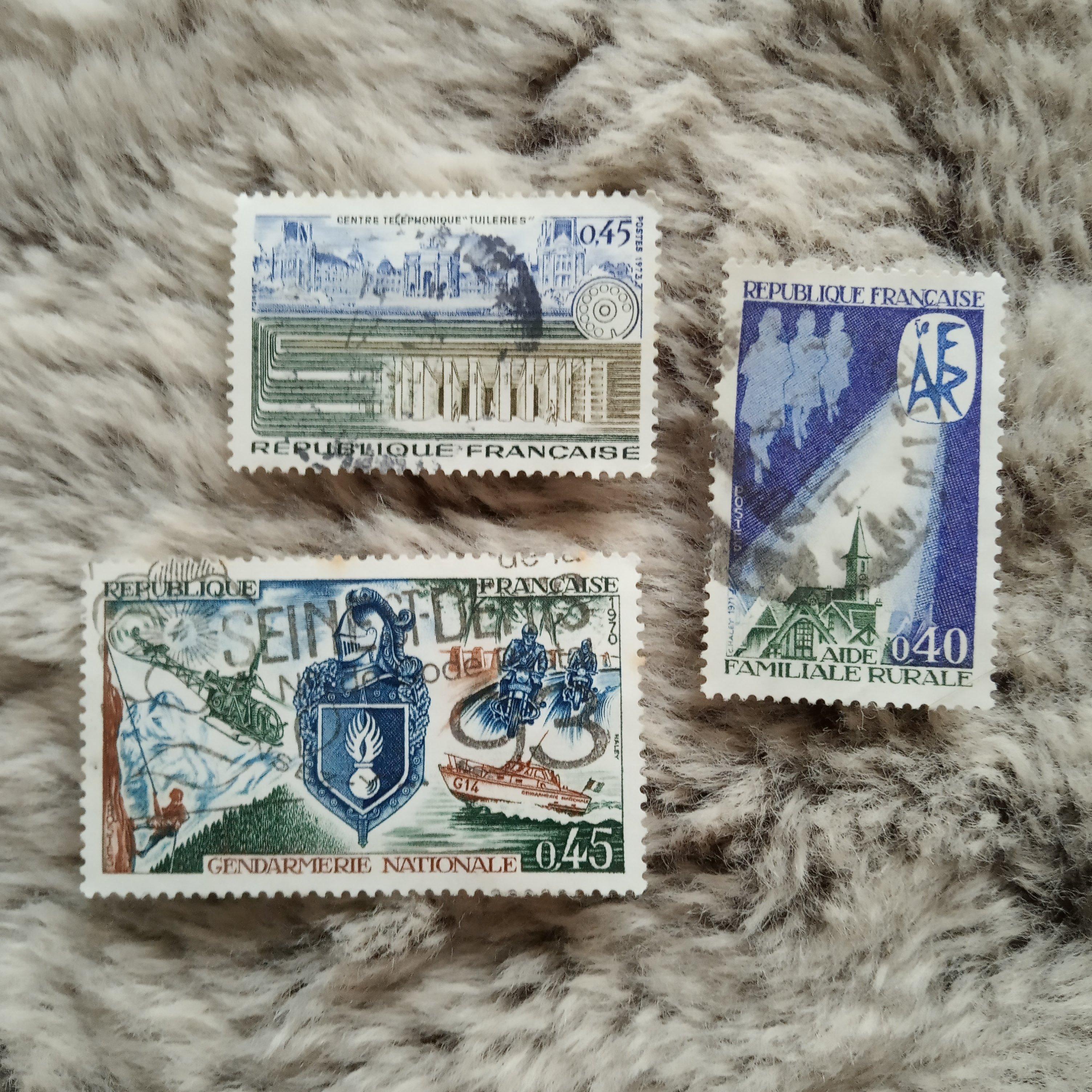troc de troc réservé lot timbres divers image 0