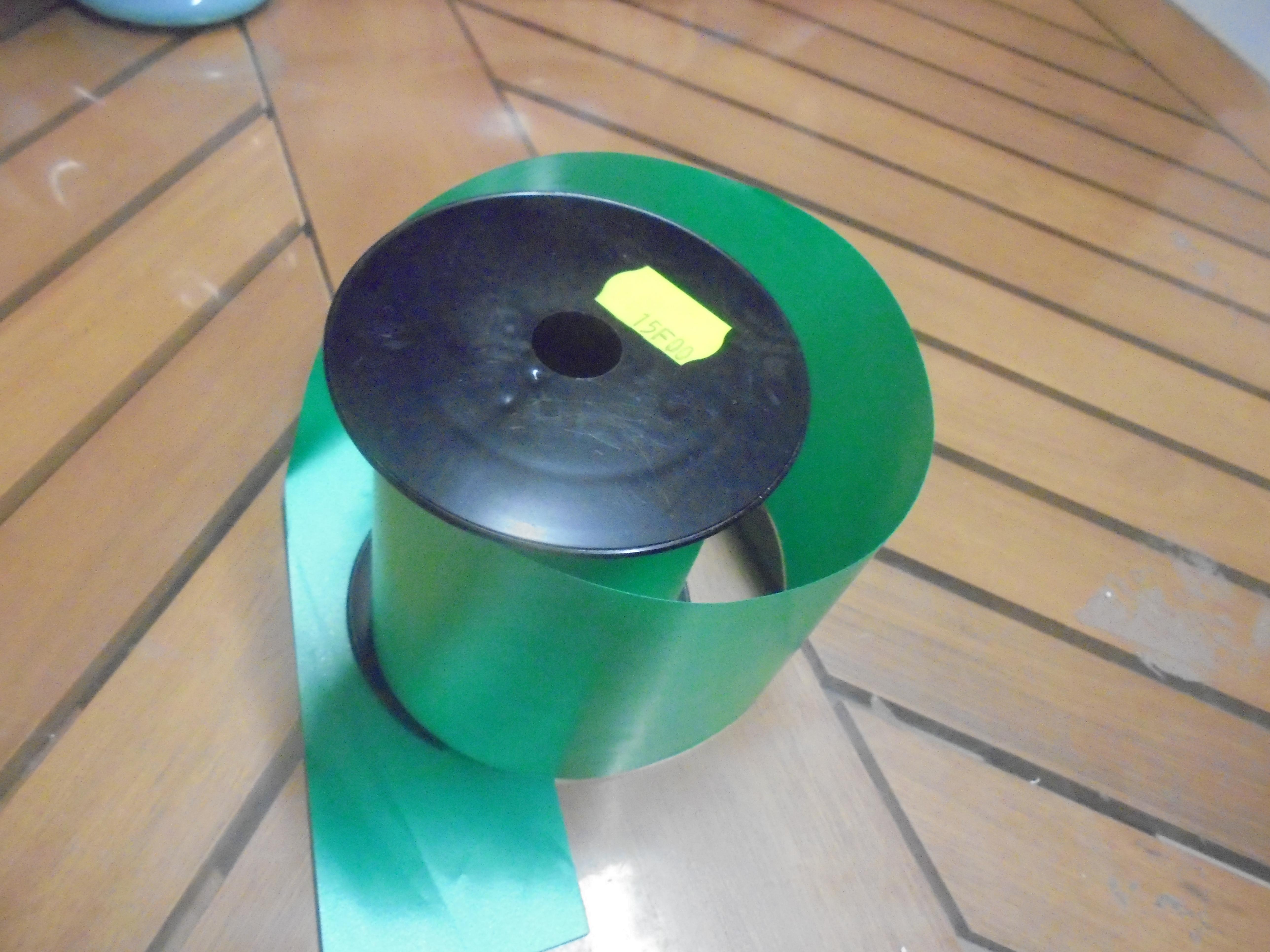 troc de troc reservé rouleau de large ruban vert ( 9 cm ) j'ignore le metrage 10 n image 0