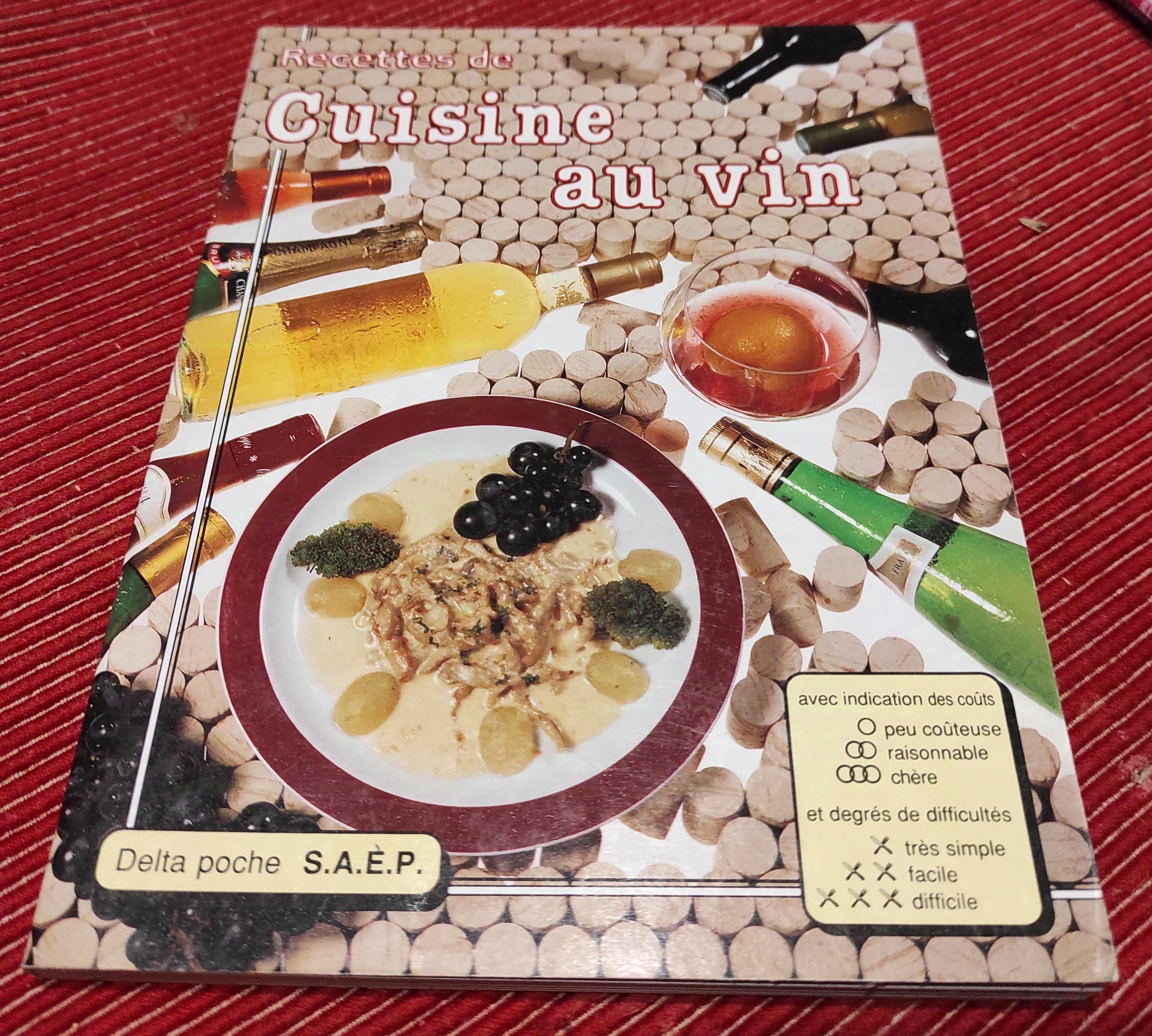 troc de troc réservé livre de recettes cuisine au vin image 0