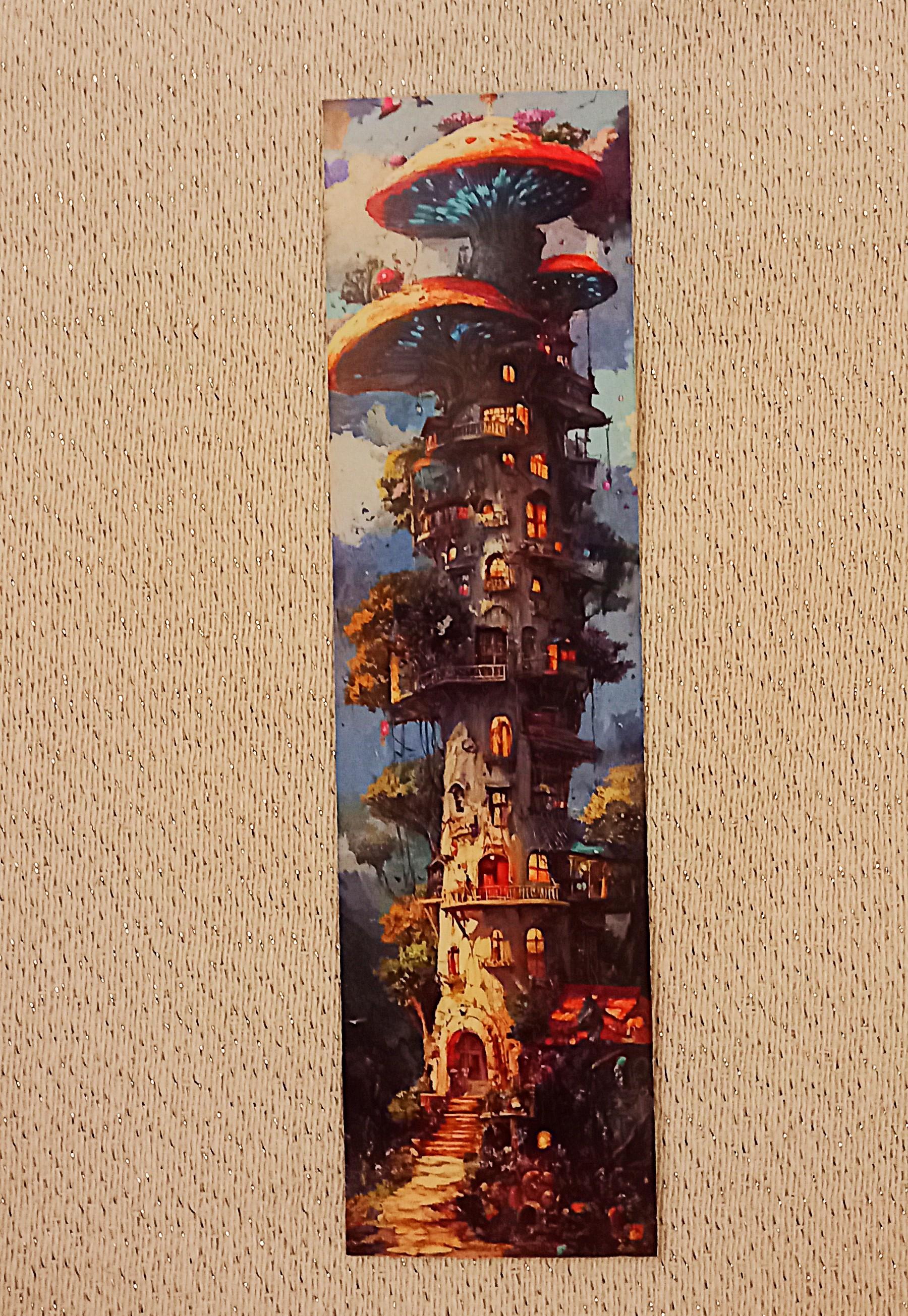 troc de troc marque-page "habitation champignon". image 0