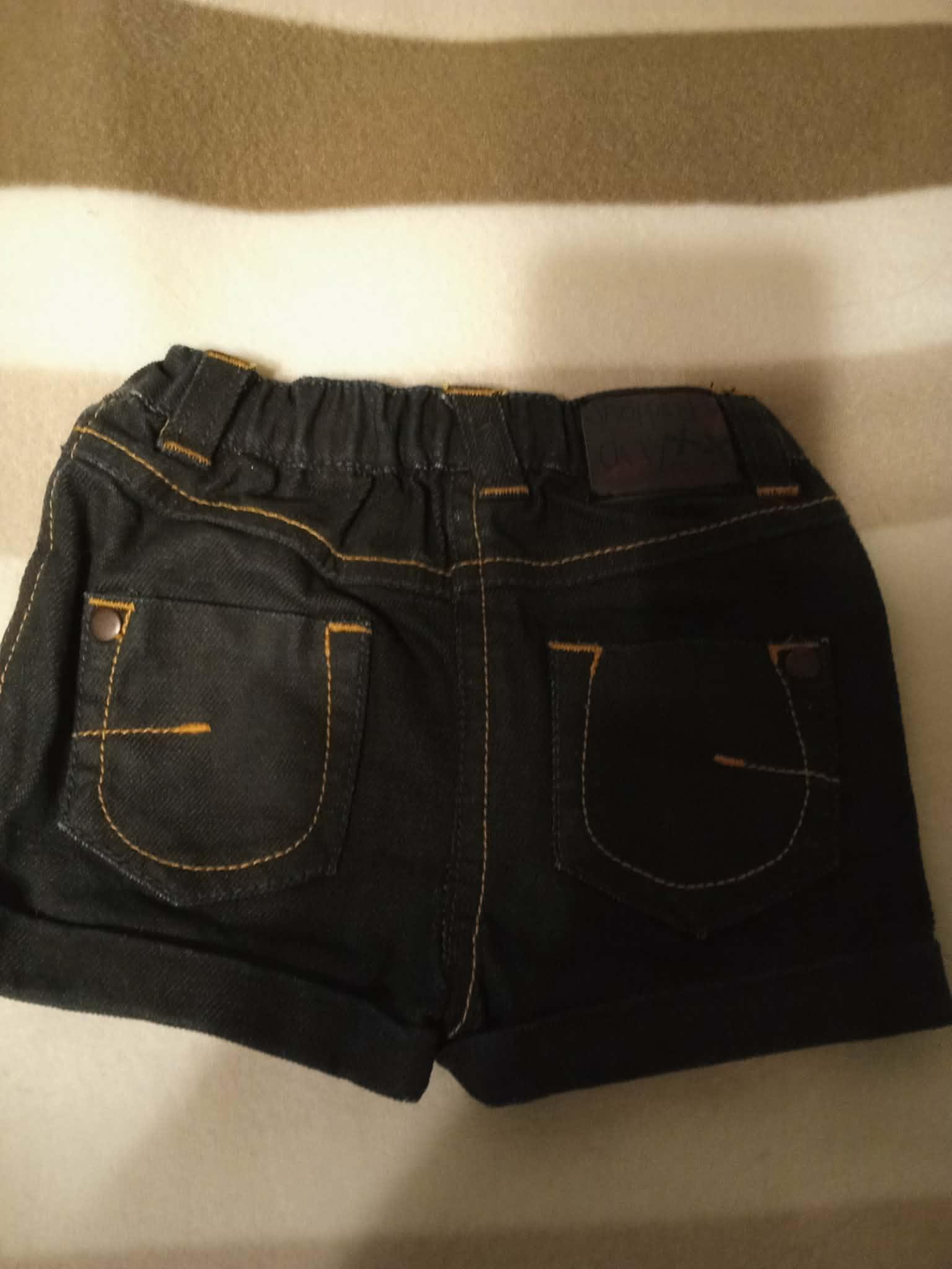 troc de troc short  jeans  marque kitchoum 1 mois comme neuf image 0