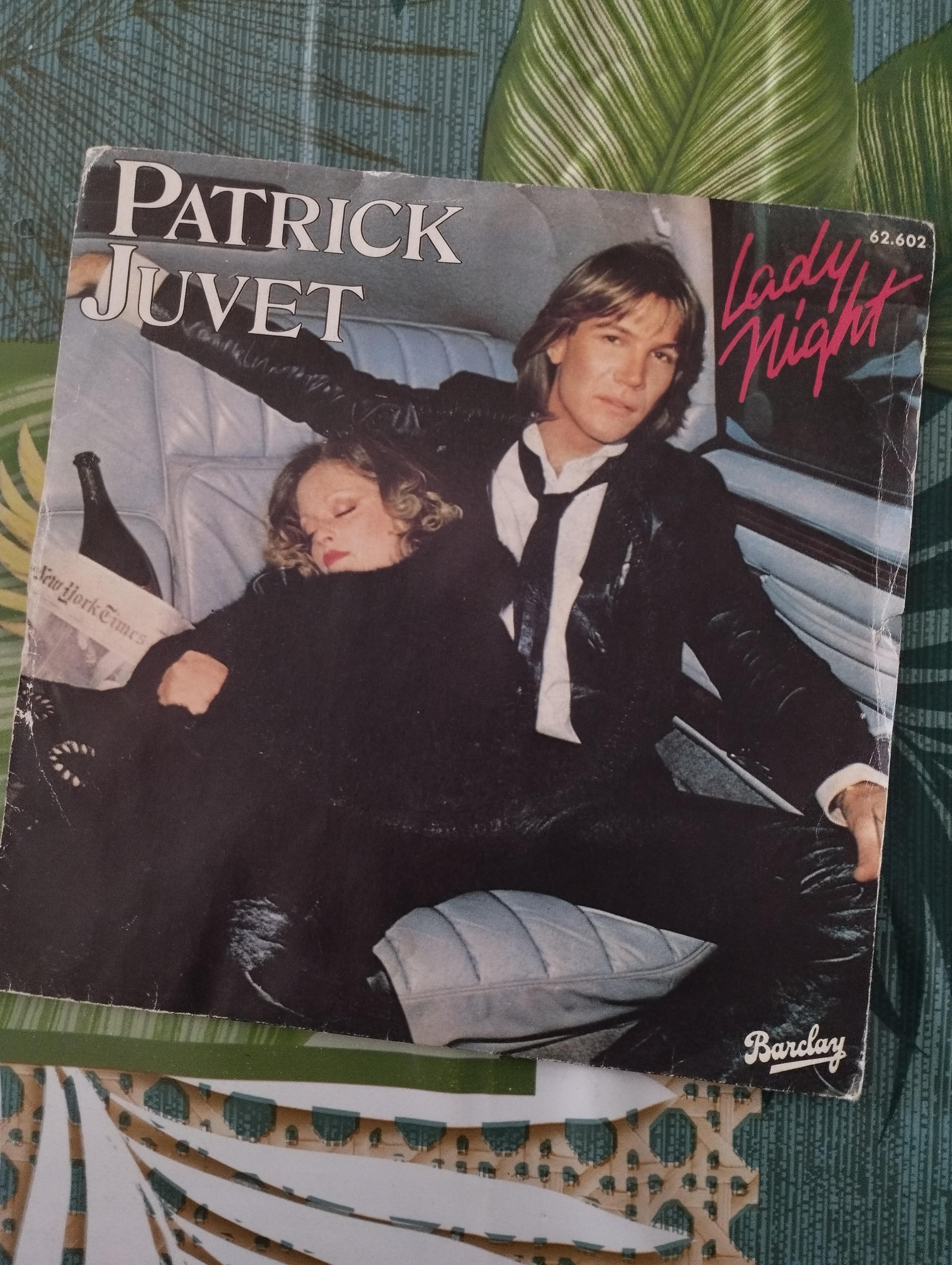 troc de troc disque vinyle 45t patrick juvet - lady night image 0