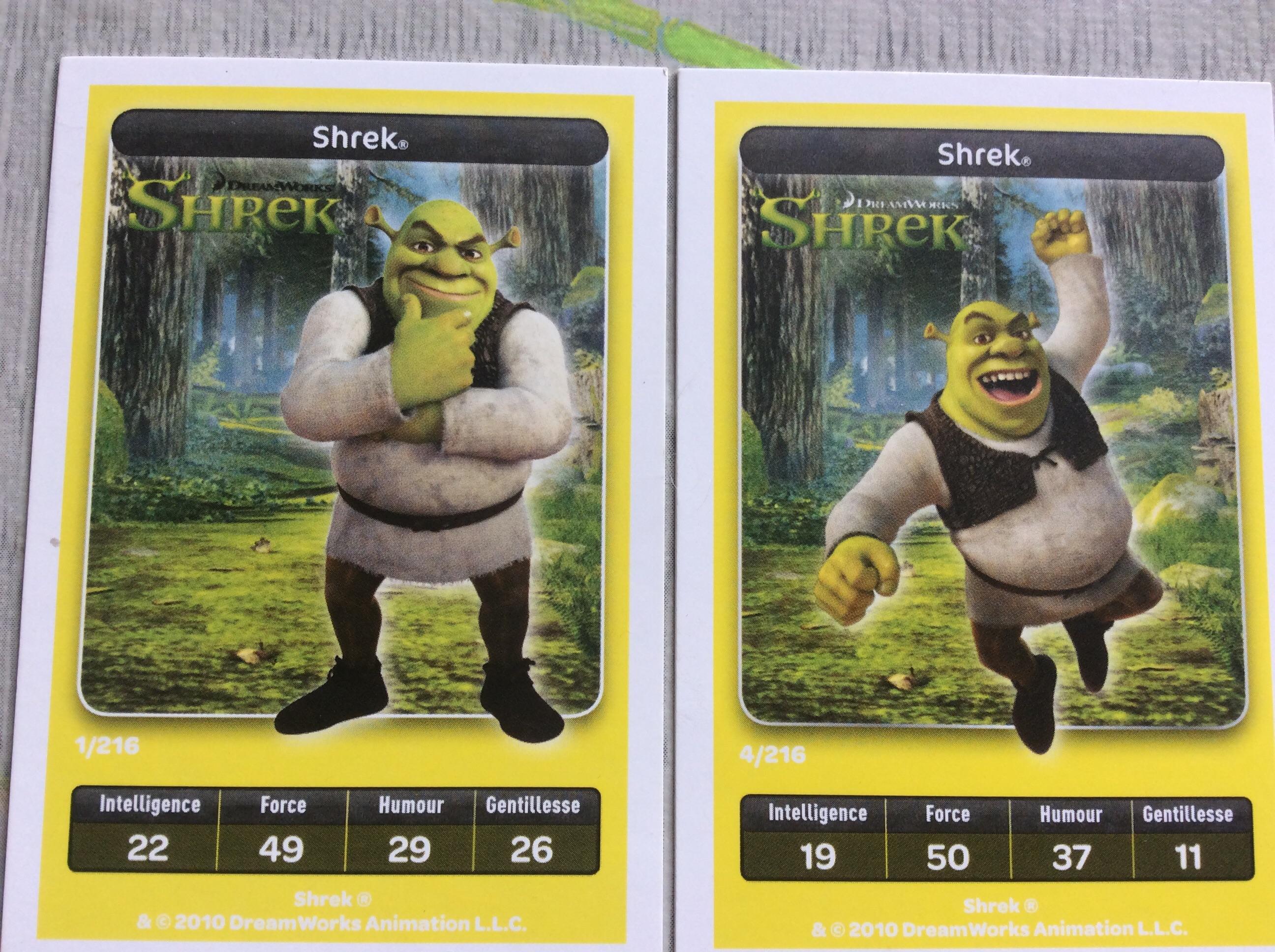 troc de troc shrek carte dreamworks carrefour 1,4, 5, 12,18 image 2