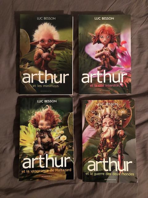 troc de troc (réservé) 4 tomes "arthur" de luc besson image 0