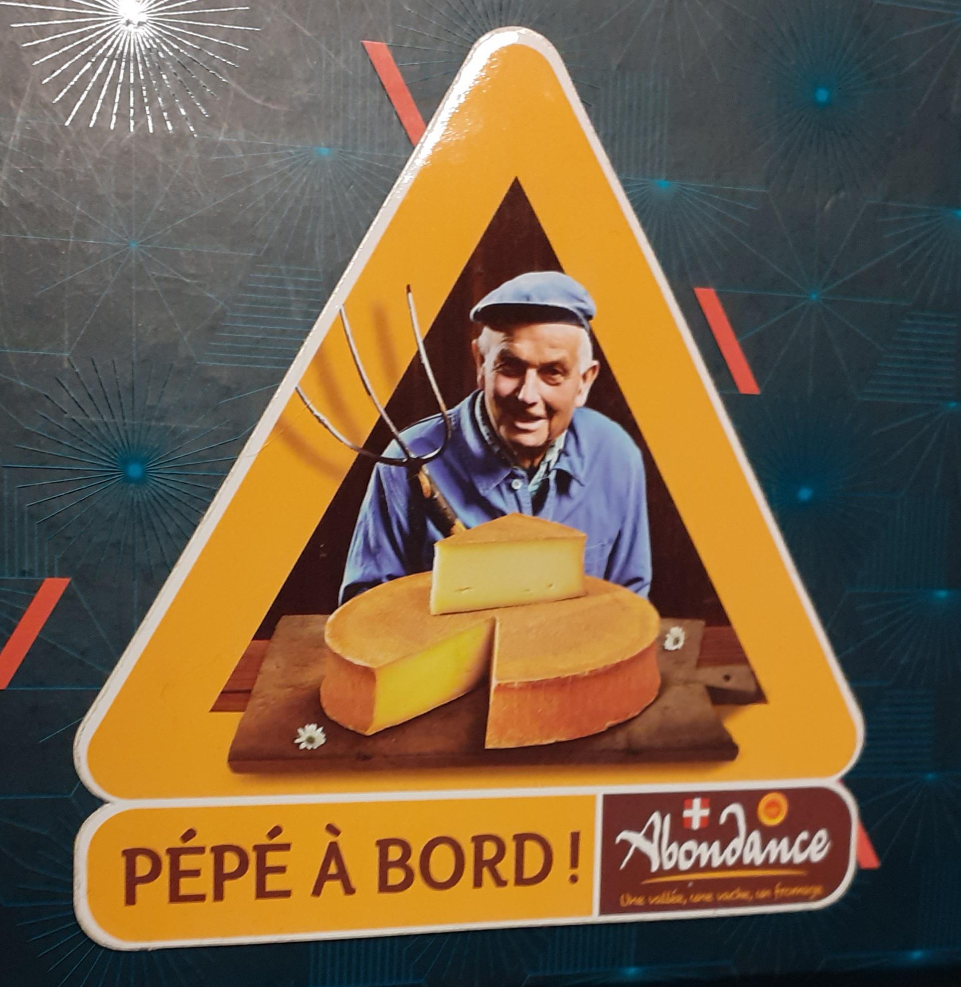 troc de troc autocollant abodance " pépé à bord " image 0