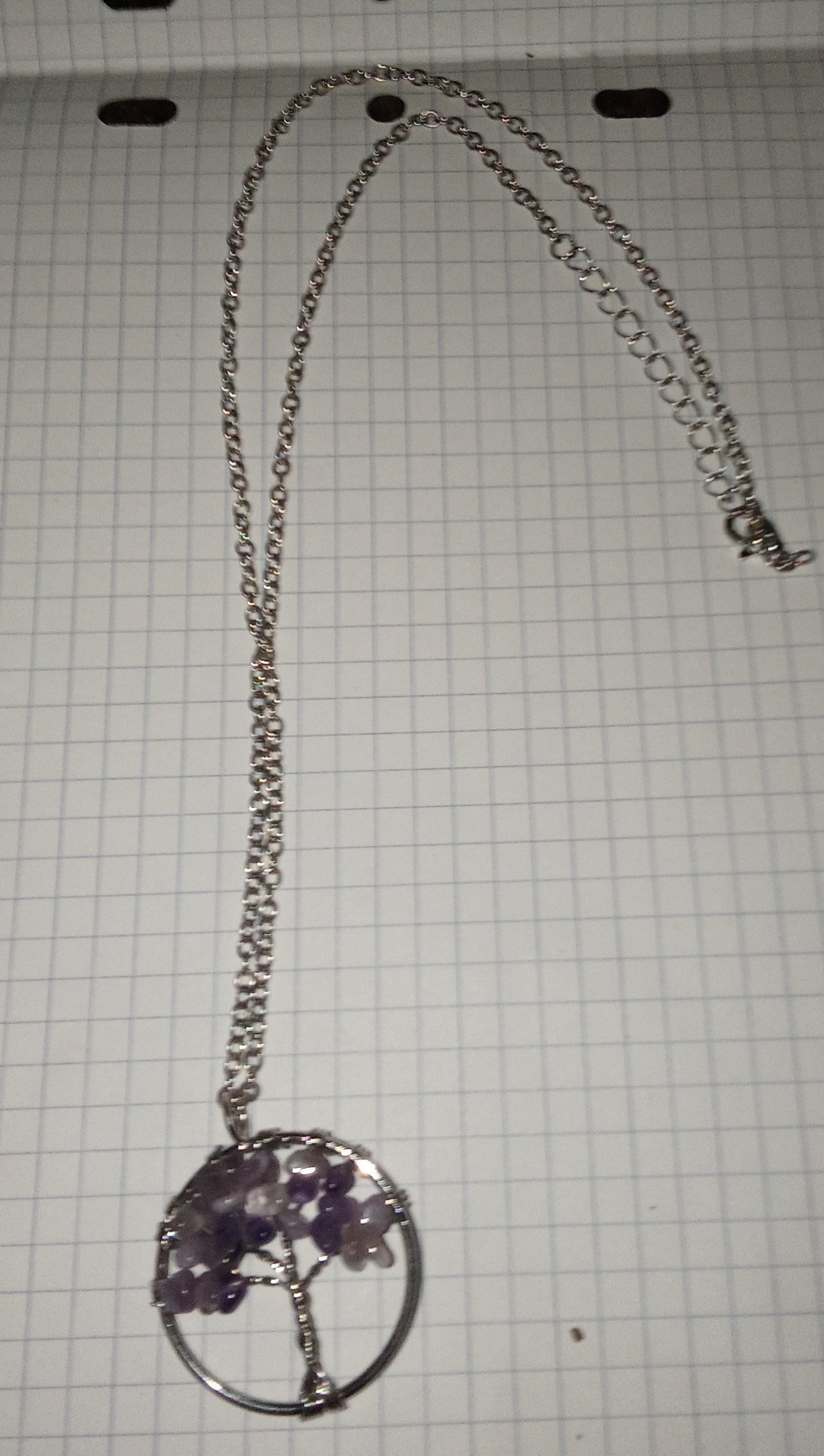 troc de troc collier améthyste réserver diverstroc image 0