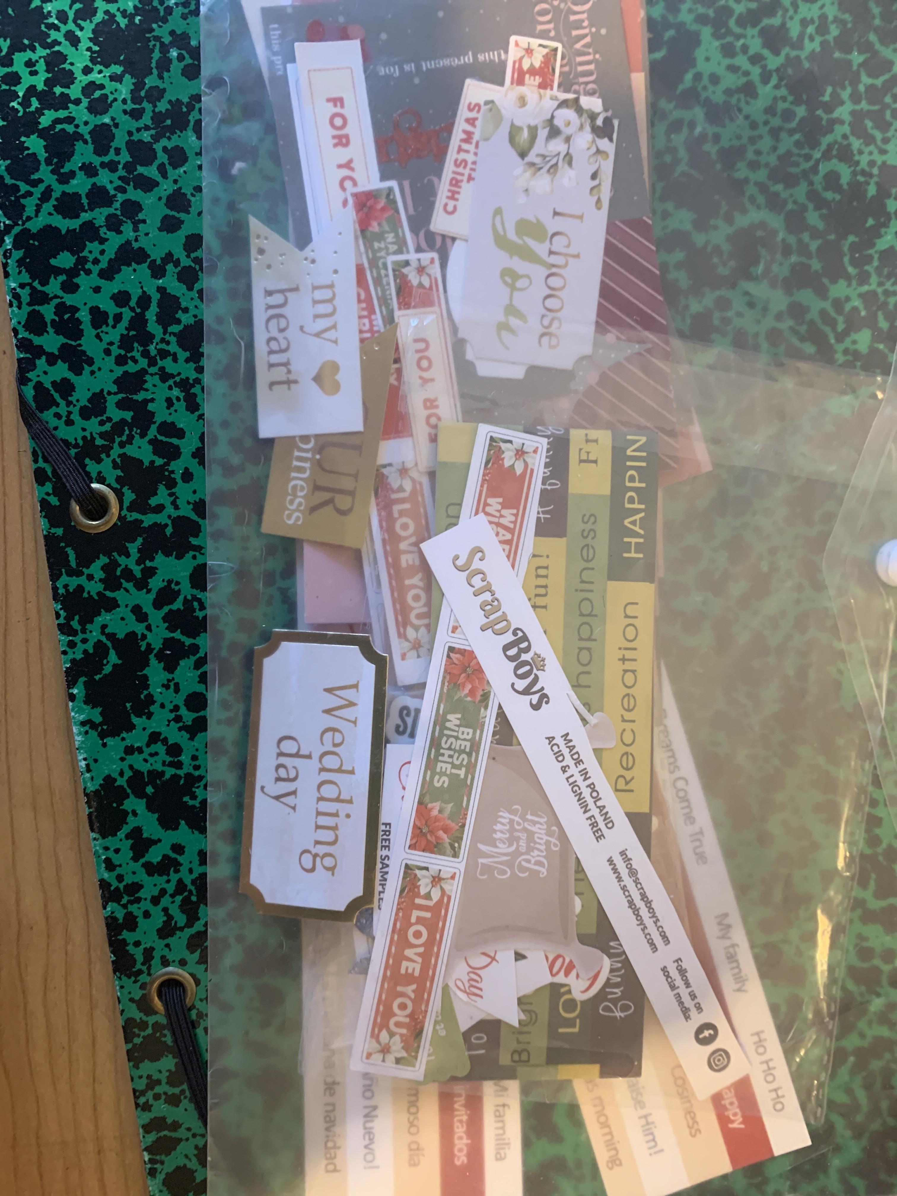 troc de troc lot de motétranger, pour scrapbooking ou autre loisirs, créatifs image 0