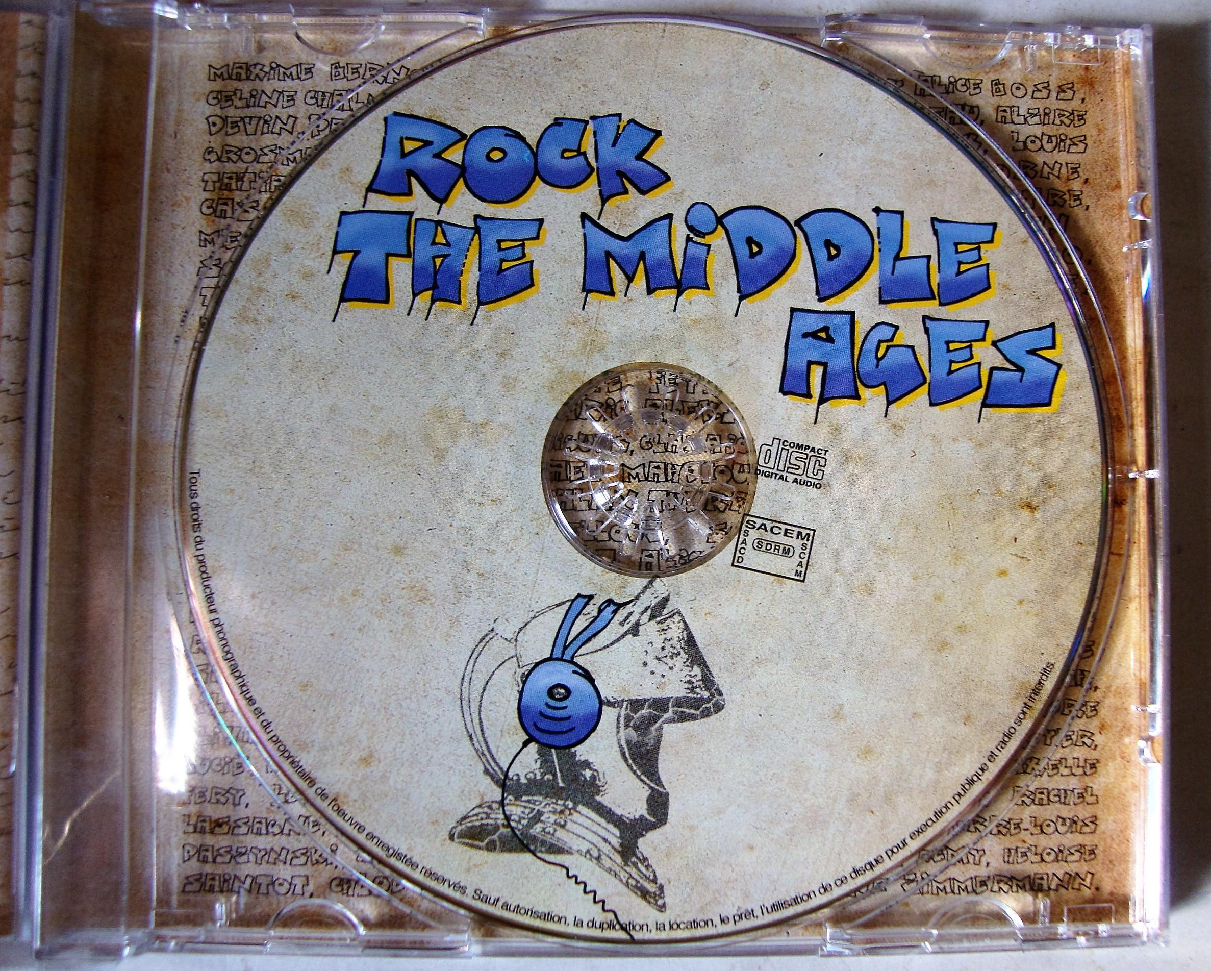 troc de troc cd album rock the middle ages image 1