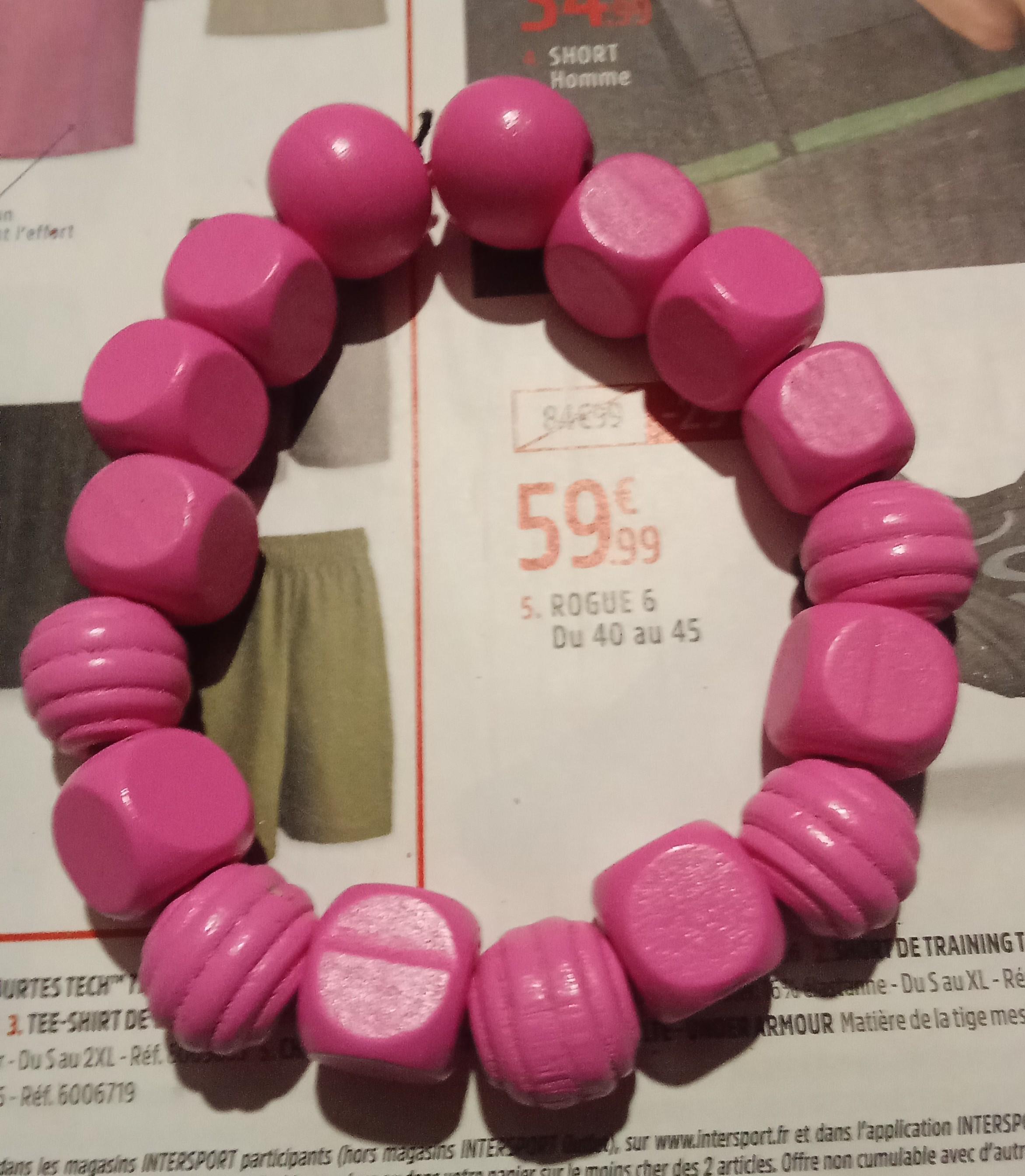 troc de troc bracelet extensible fait main en perles bois image 0