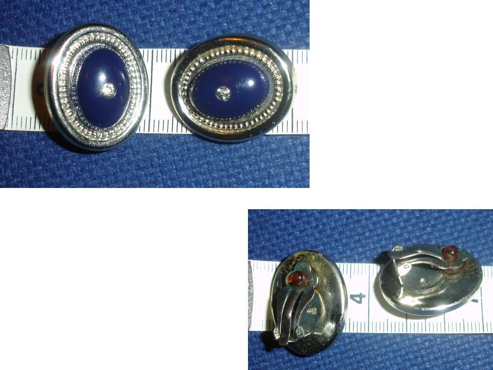 troc de troc 22/11 rés. à gribouillettes / boucles oreilles clips avec strass image 0