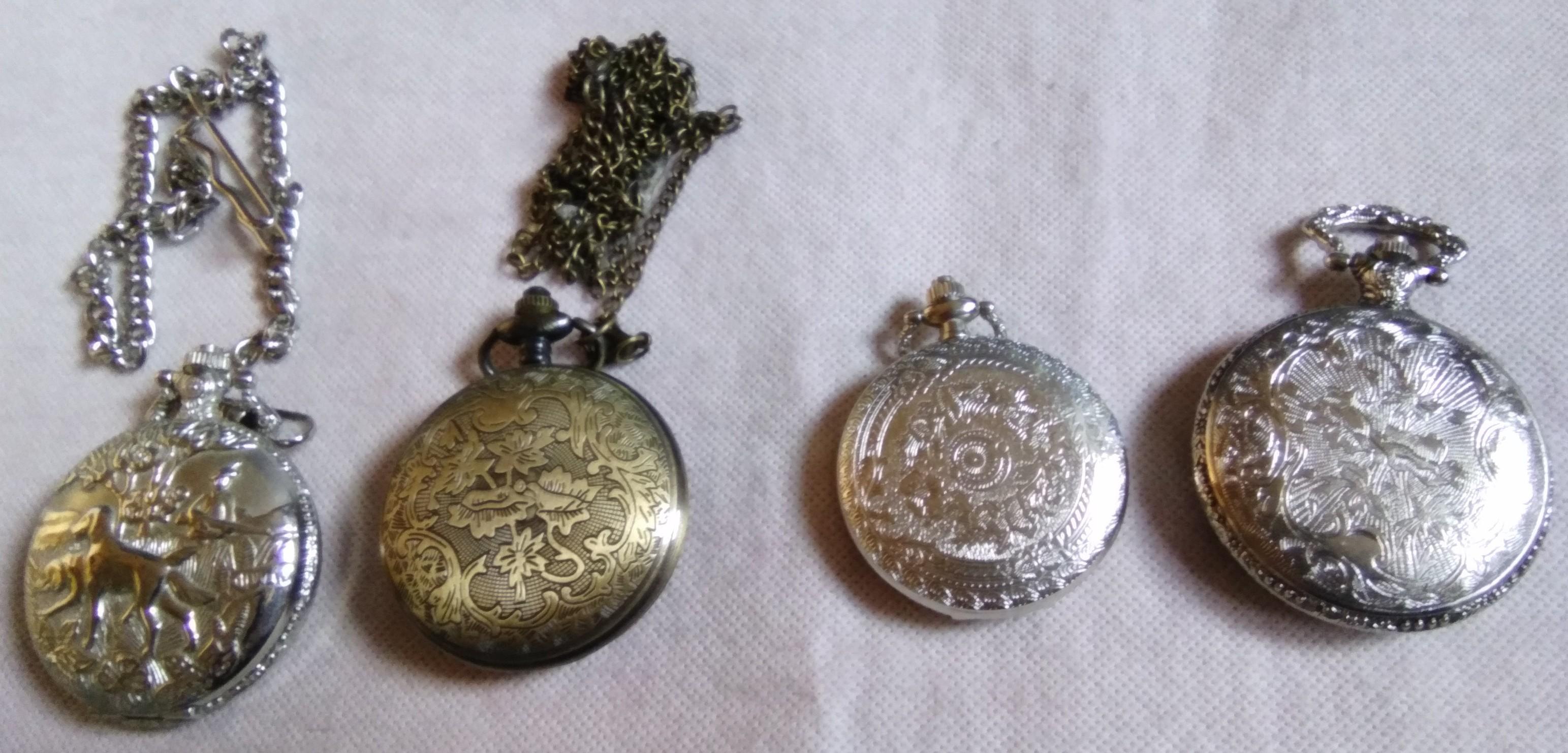 troc de troc reserve et envoyé lot 4 montres à gousset, très bon état image 0