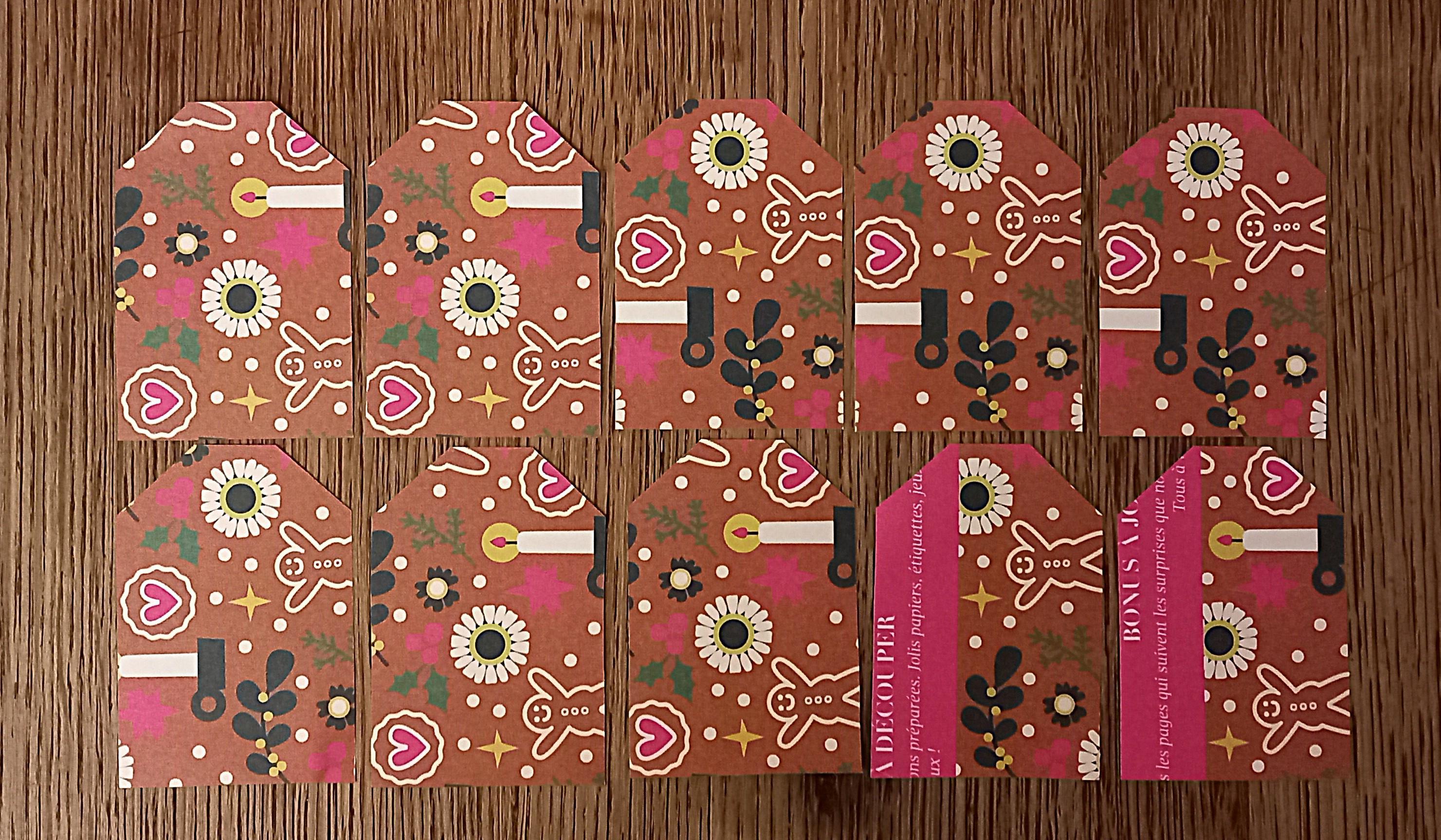 troc de troc etiquettes de noël. image 1